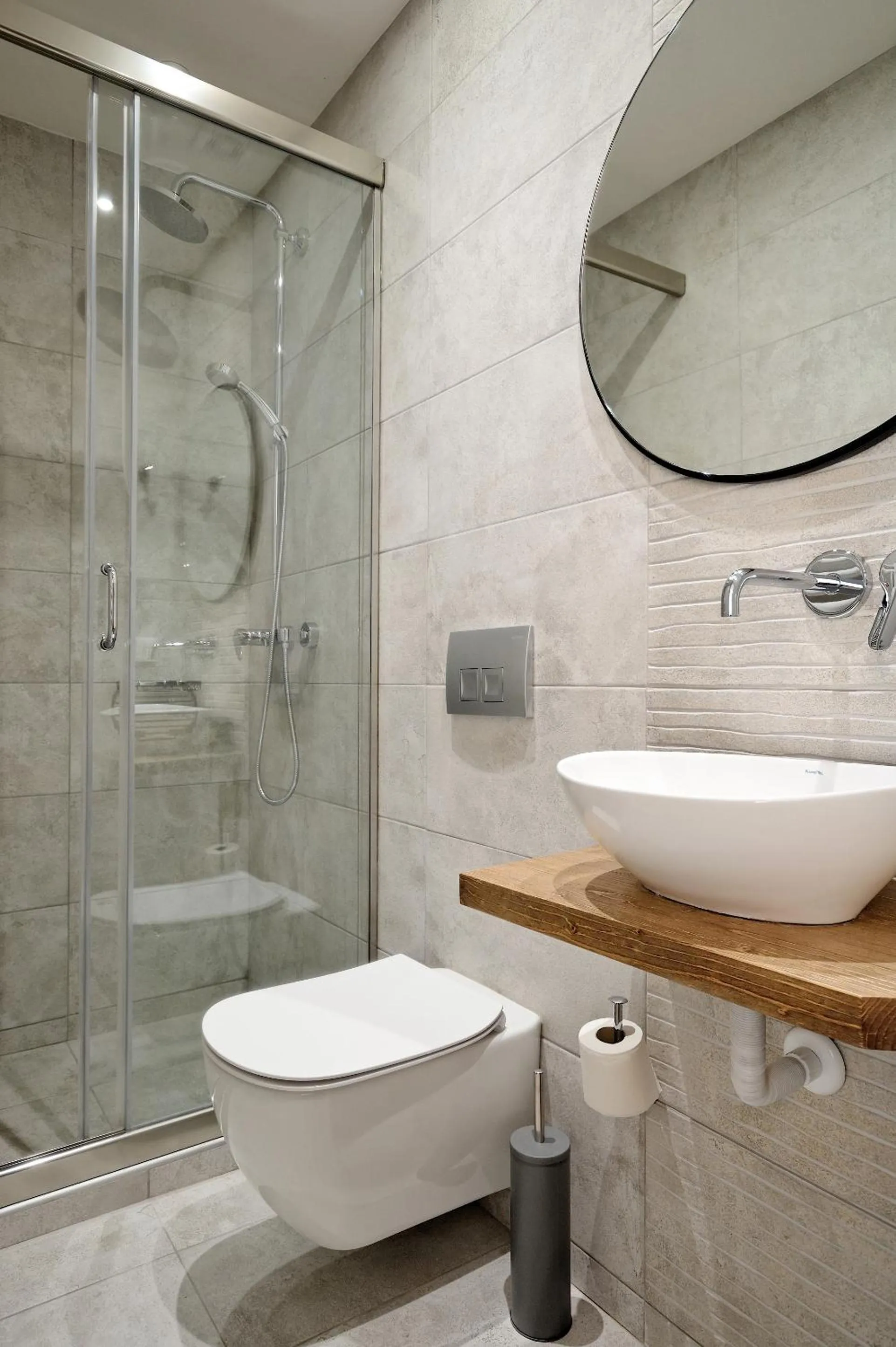 Shower in Odyssey Residence