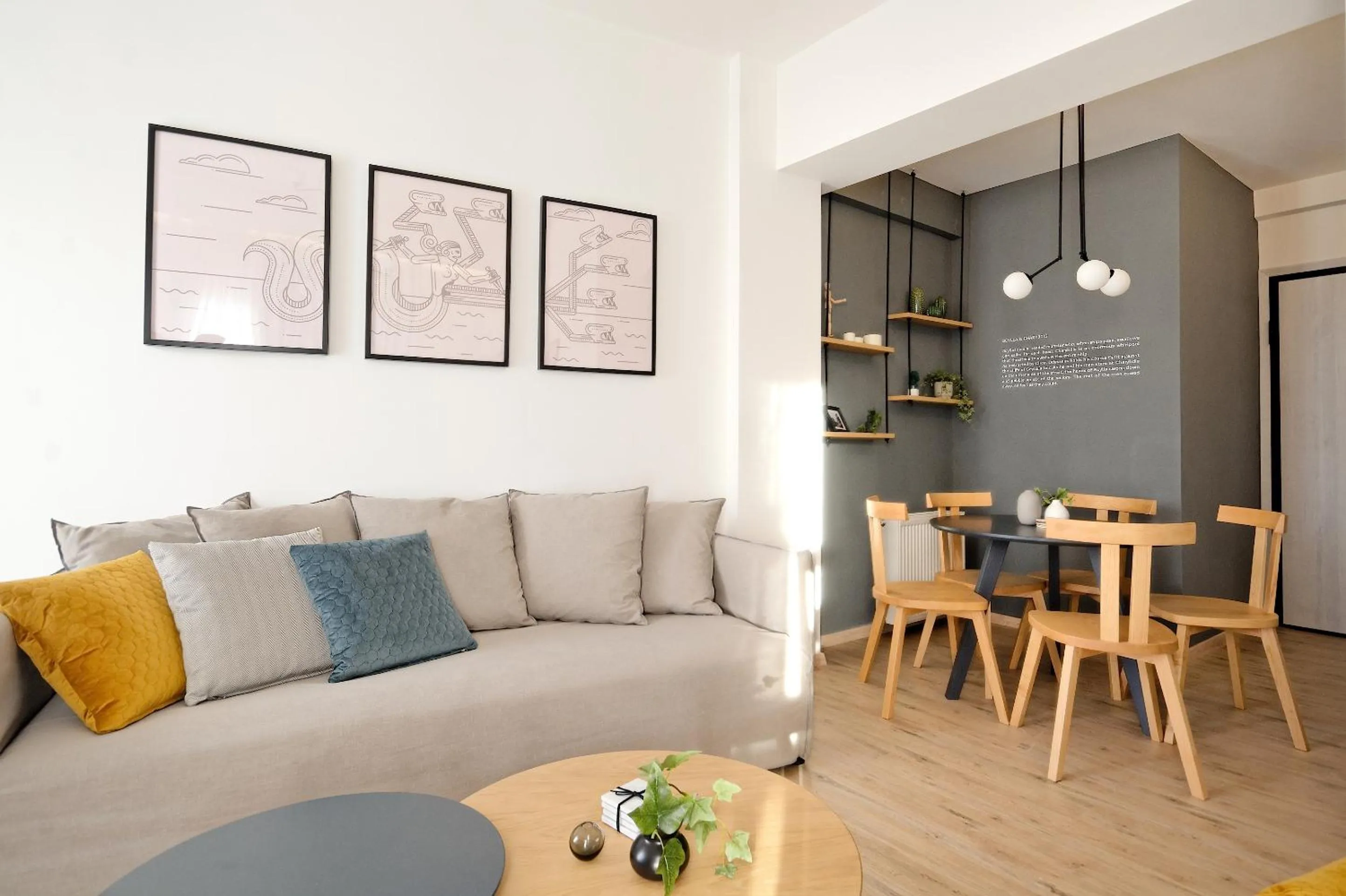 Living room in Odyssey Residence