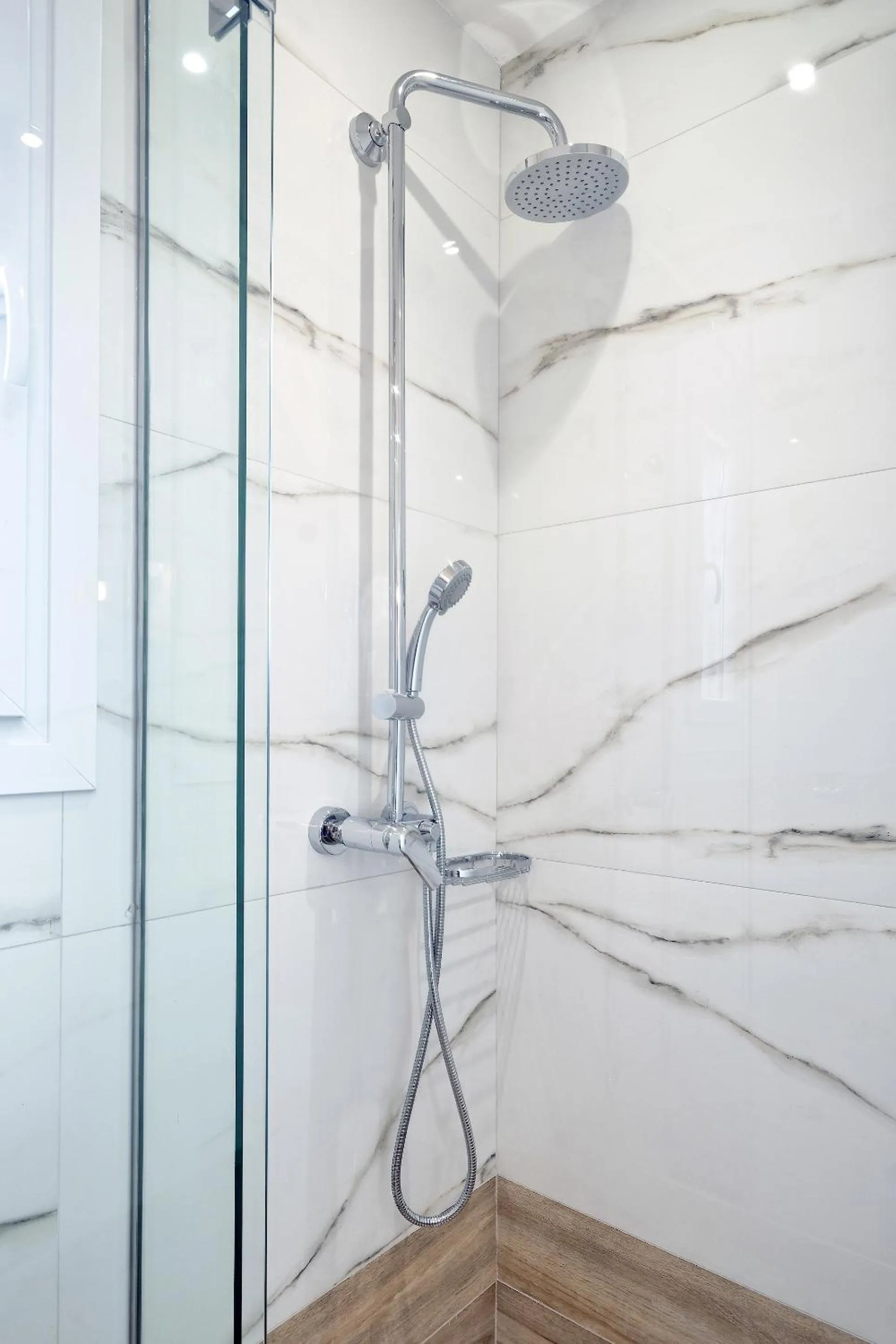 Shower in Odyssey Residence