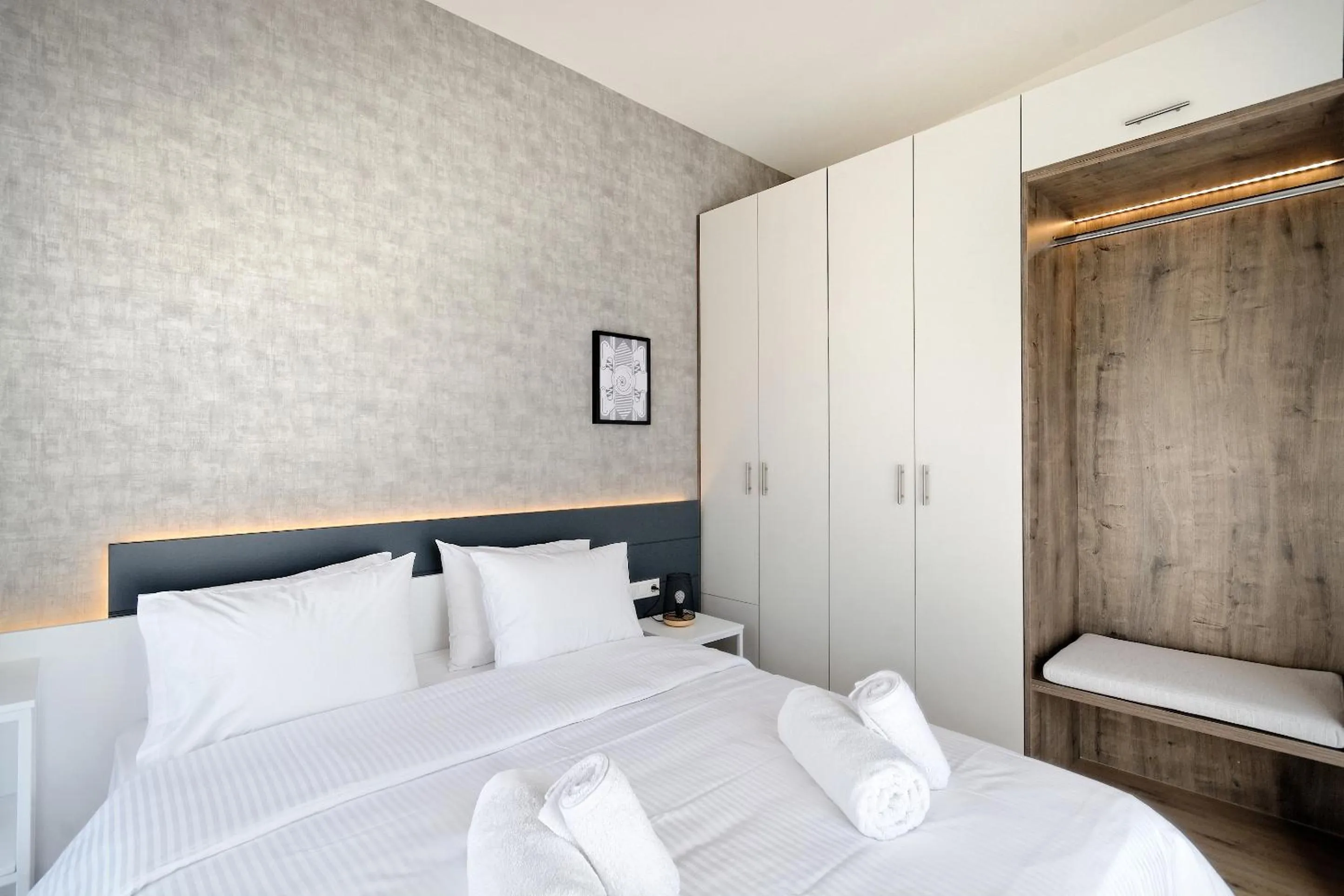 Bed in Odyssey Residence