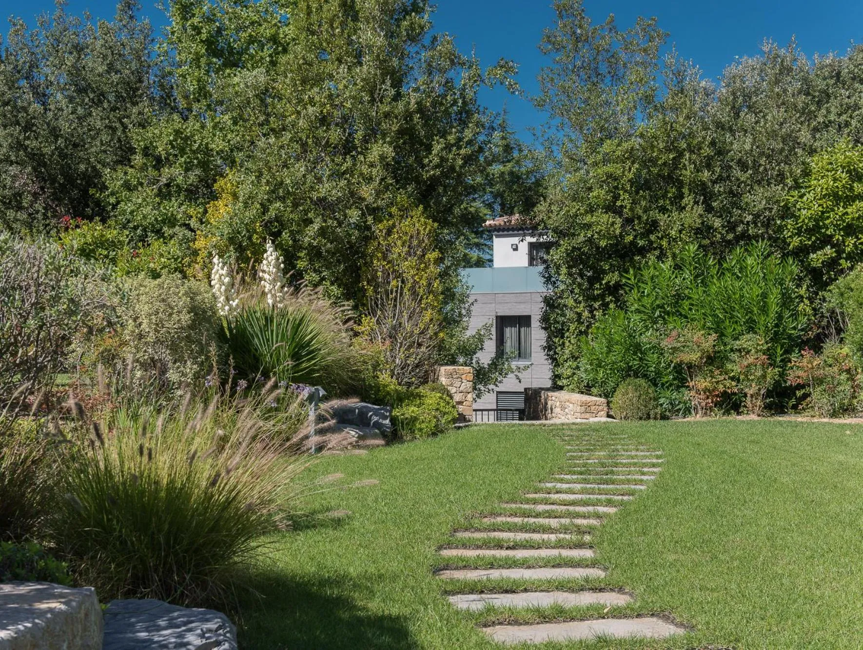 Garden in Domaine Rampale