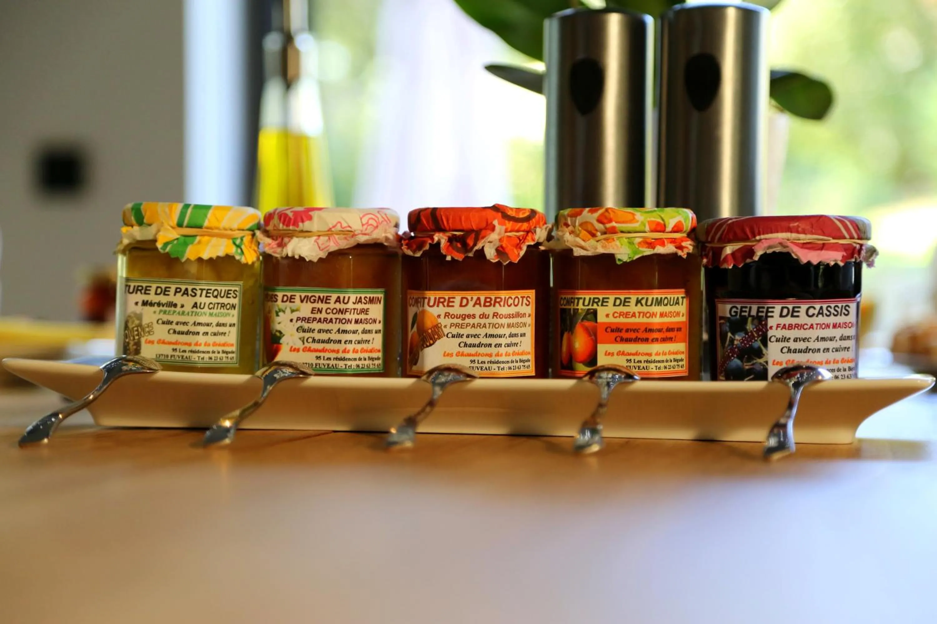 Food and drinks in Domaine Rampale