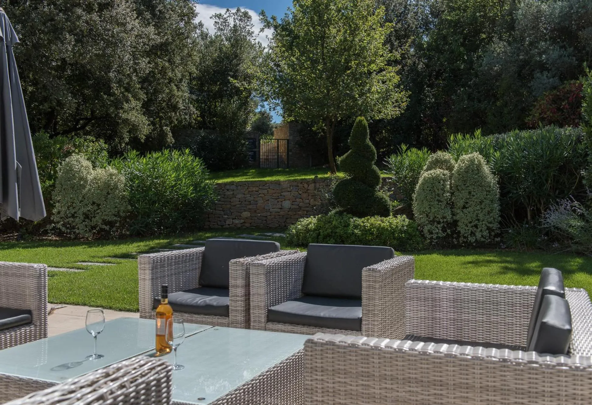 Patio in Domaine Rampale