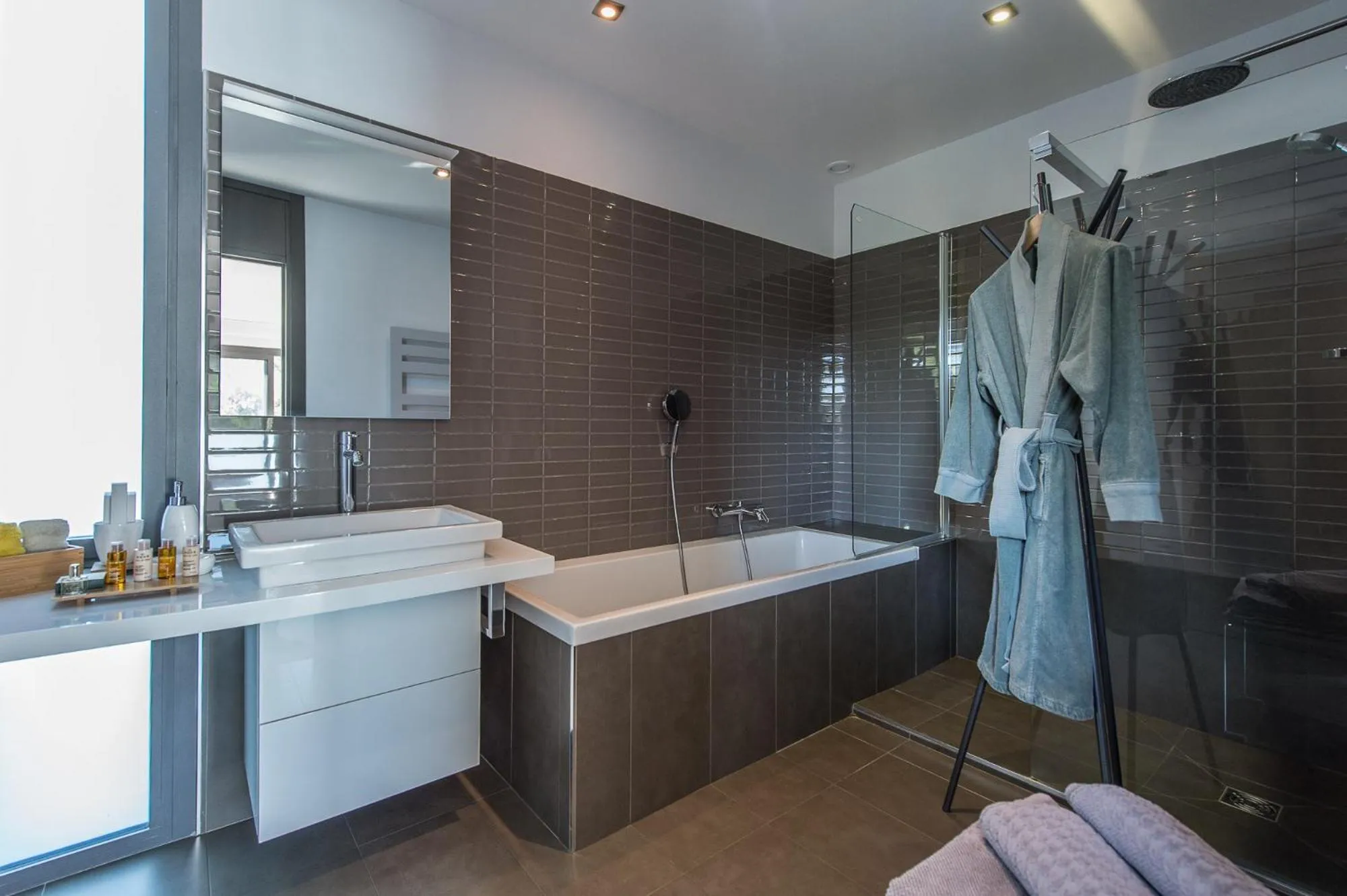 Shower in Domaine Rampale