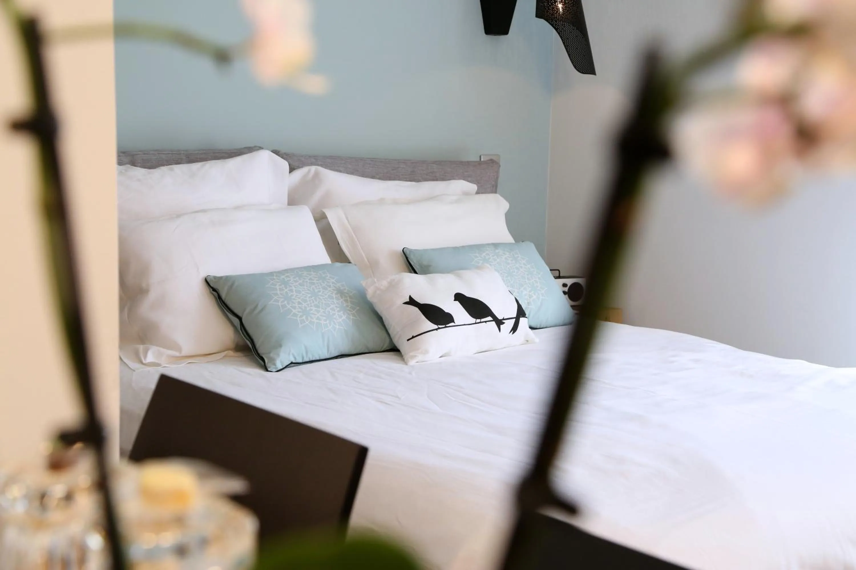 Bedroom, Bed in Domaine Rampale