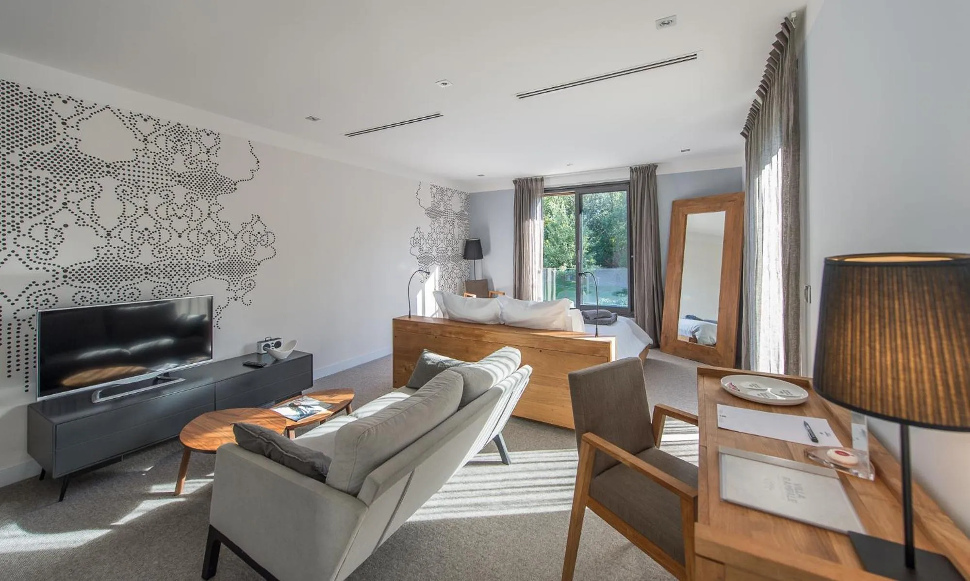 Bedroom in Domaine Rampale