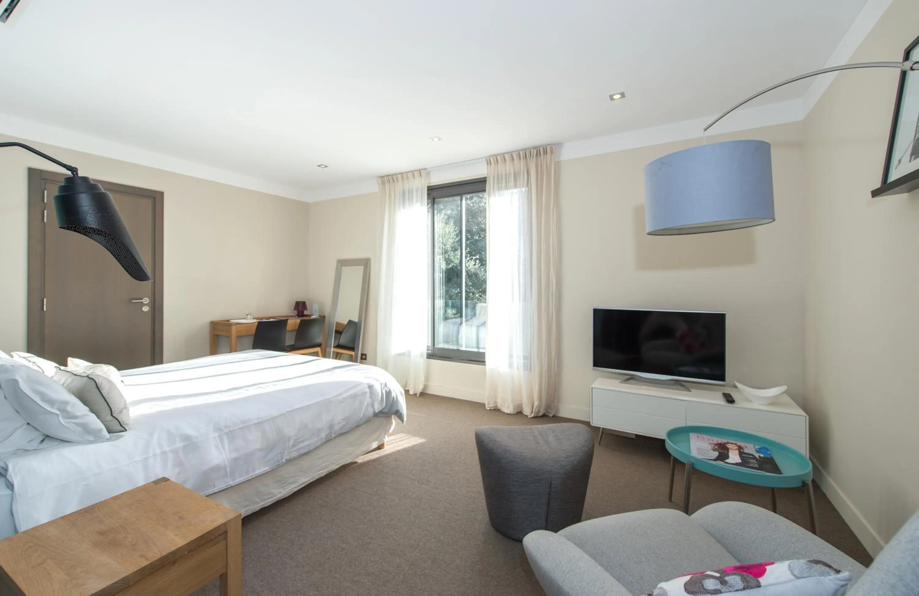 Bedroom, Bed in Domaine Rampale