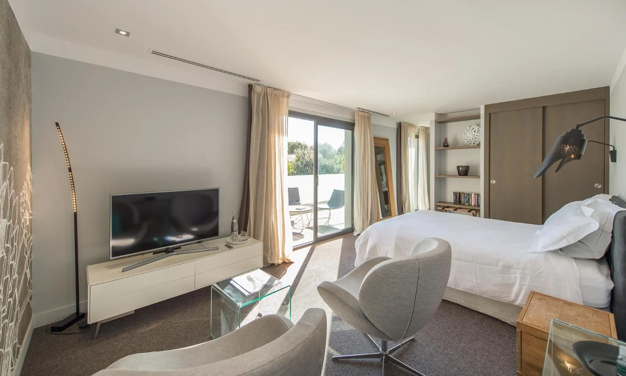 Bed in Domaine Rampale