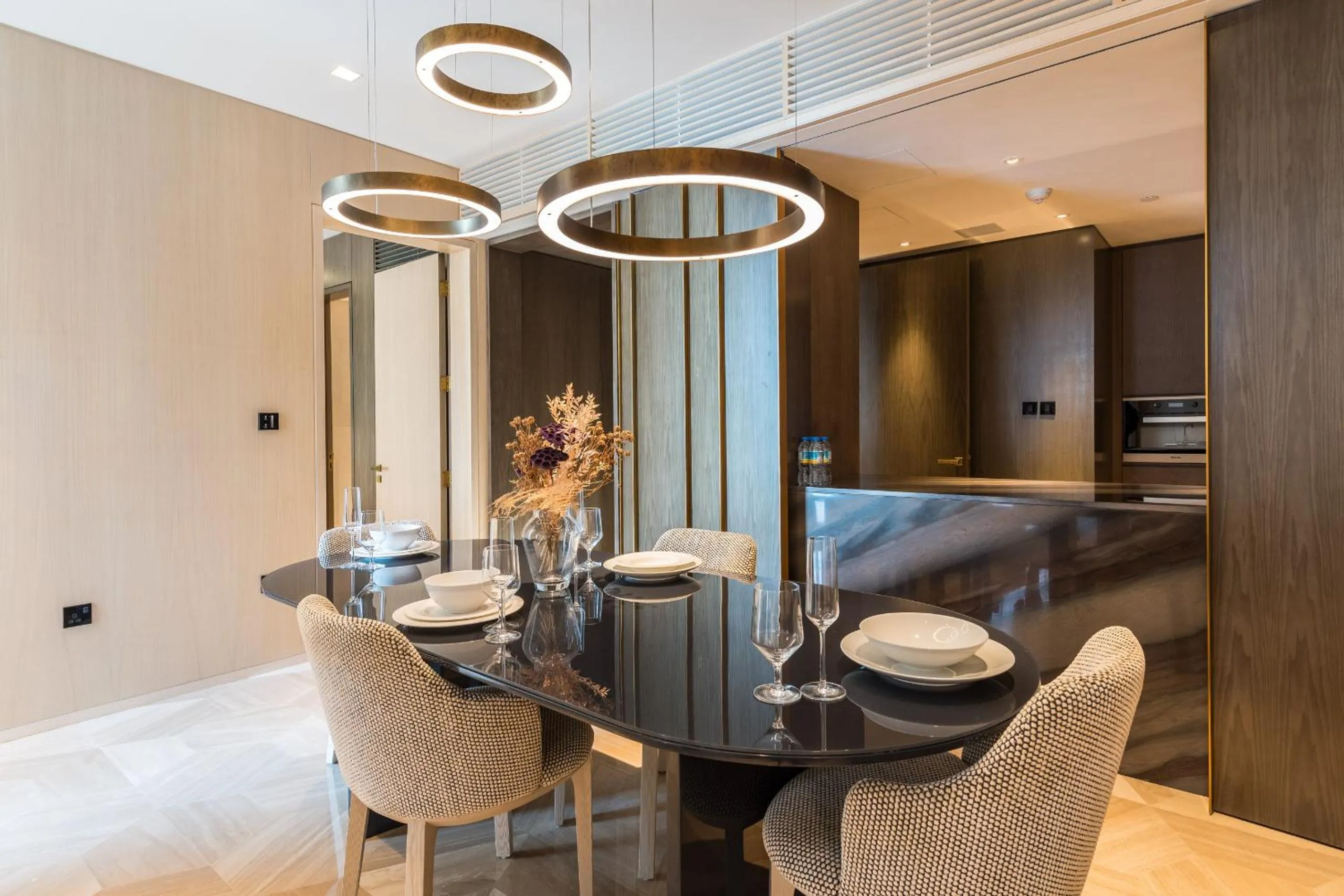 Dining area in EDEN'S Homes & Villas - FIVE Palm Residences