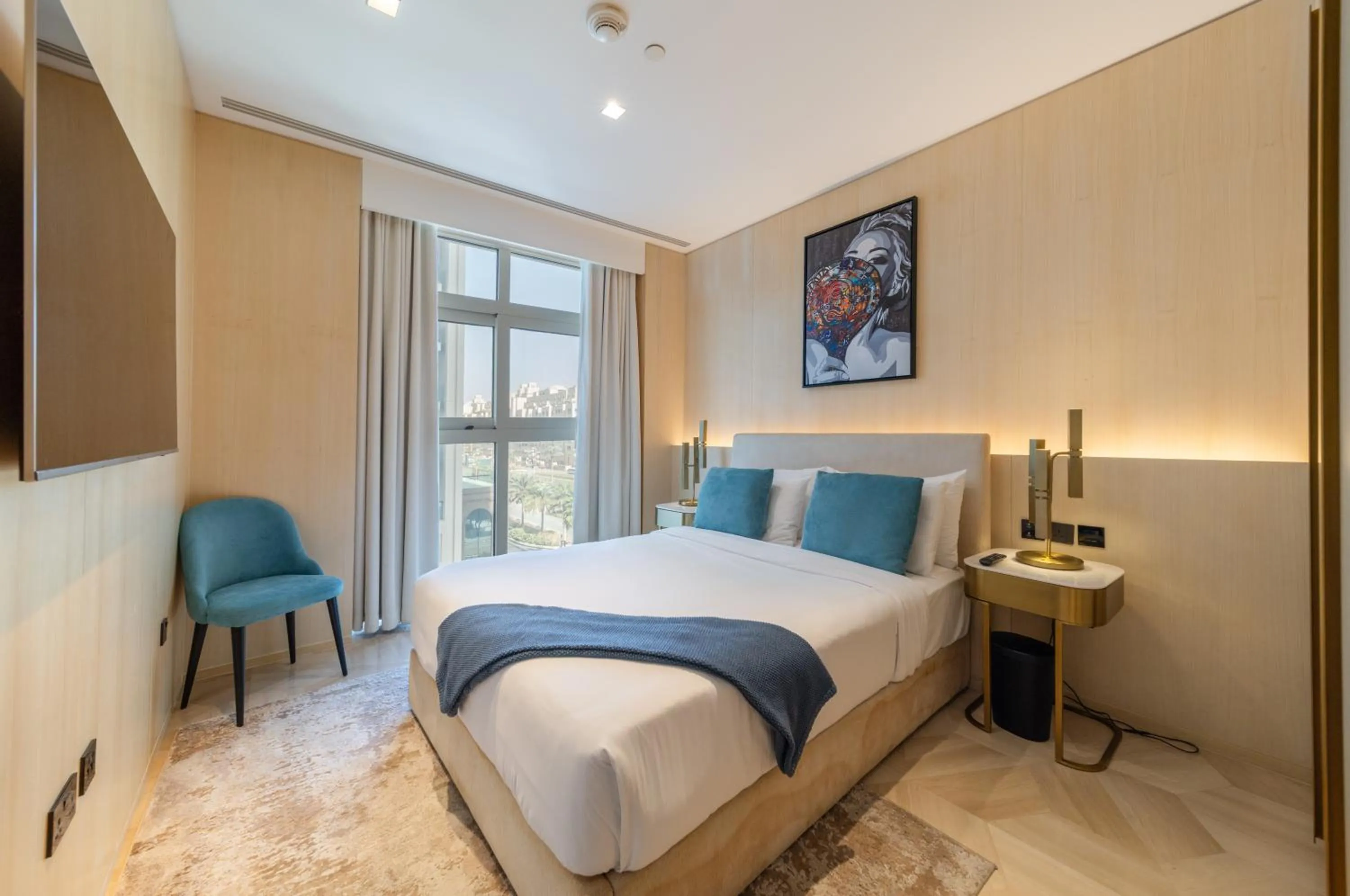 Bedroom, Bed in EDEN'S Homes & Villas - FIVE Palm Residences
