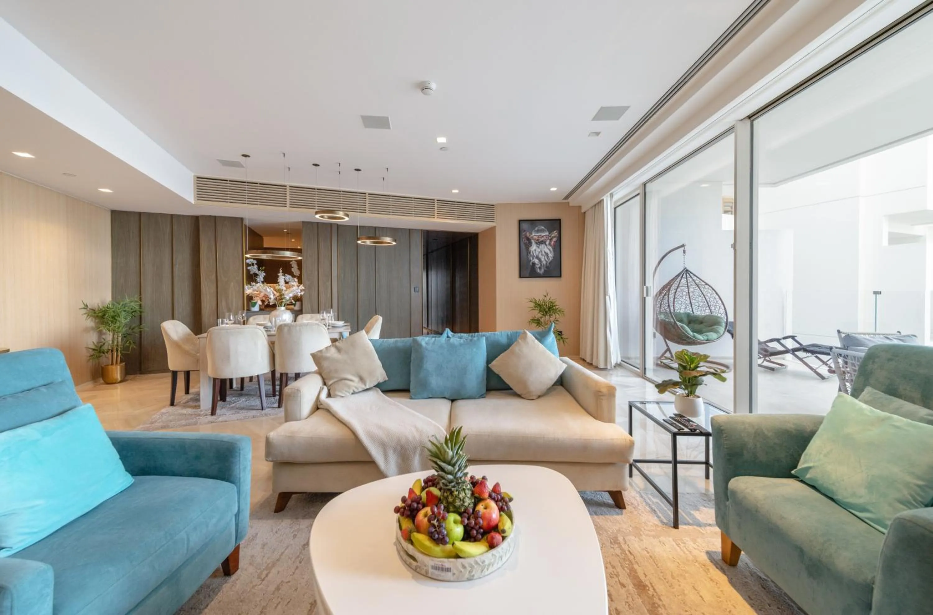 Living room in EDEN'S Homes & Villas - FIVE Palm Residences