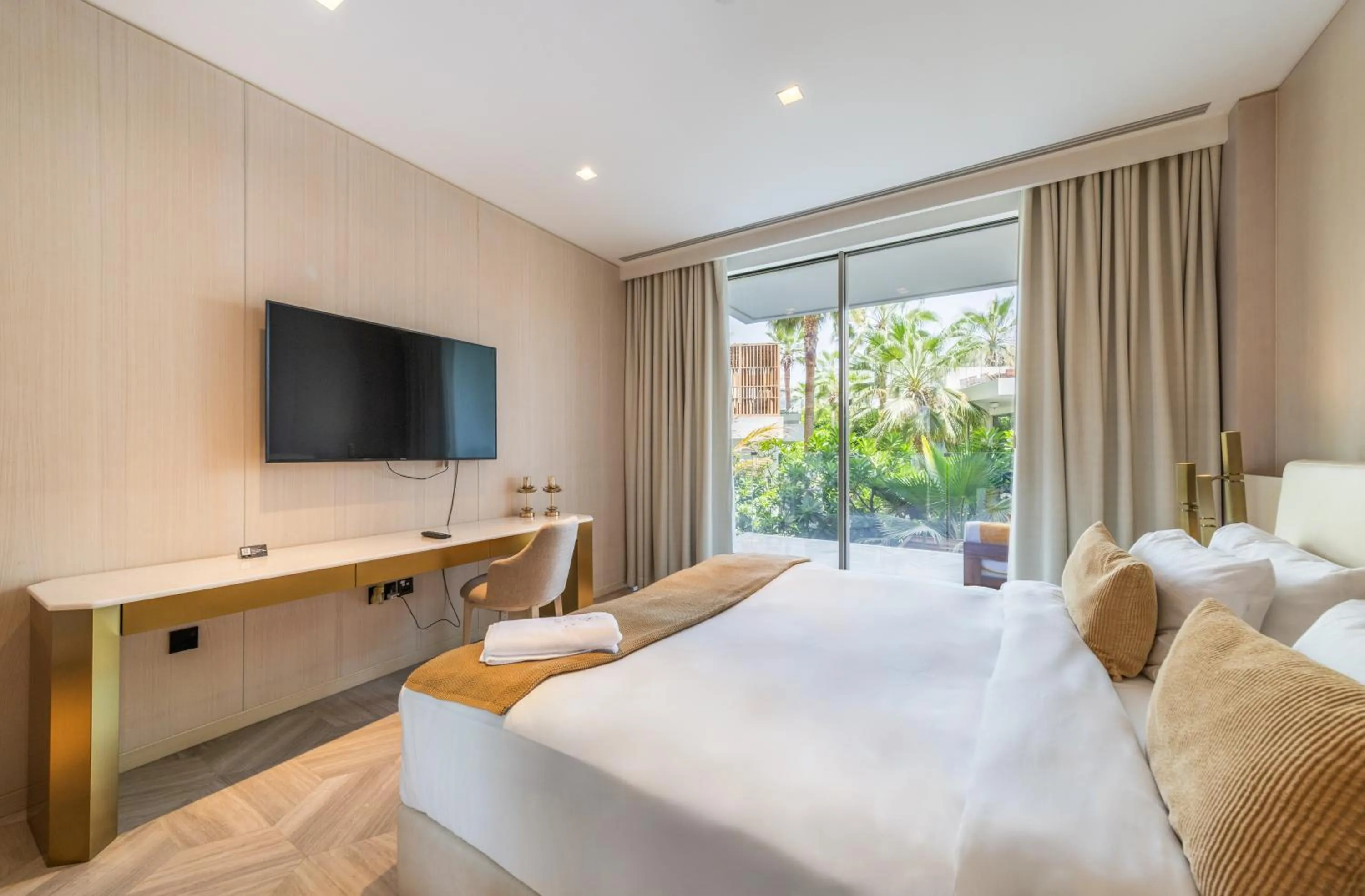 Bedroom, Bed in EDEN'S Homes & Villas - FIVE Palm Residences