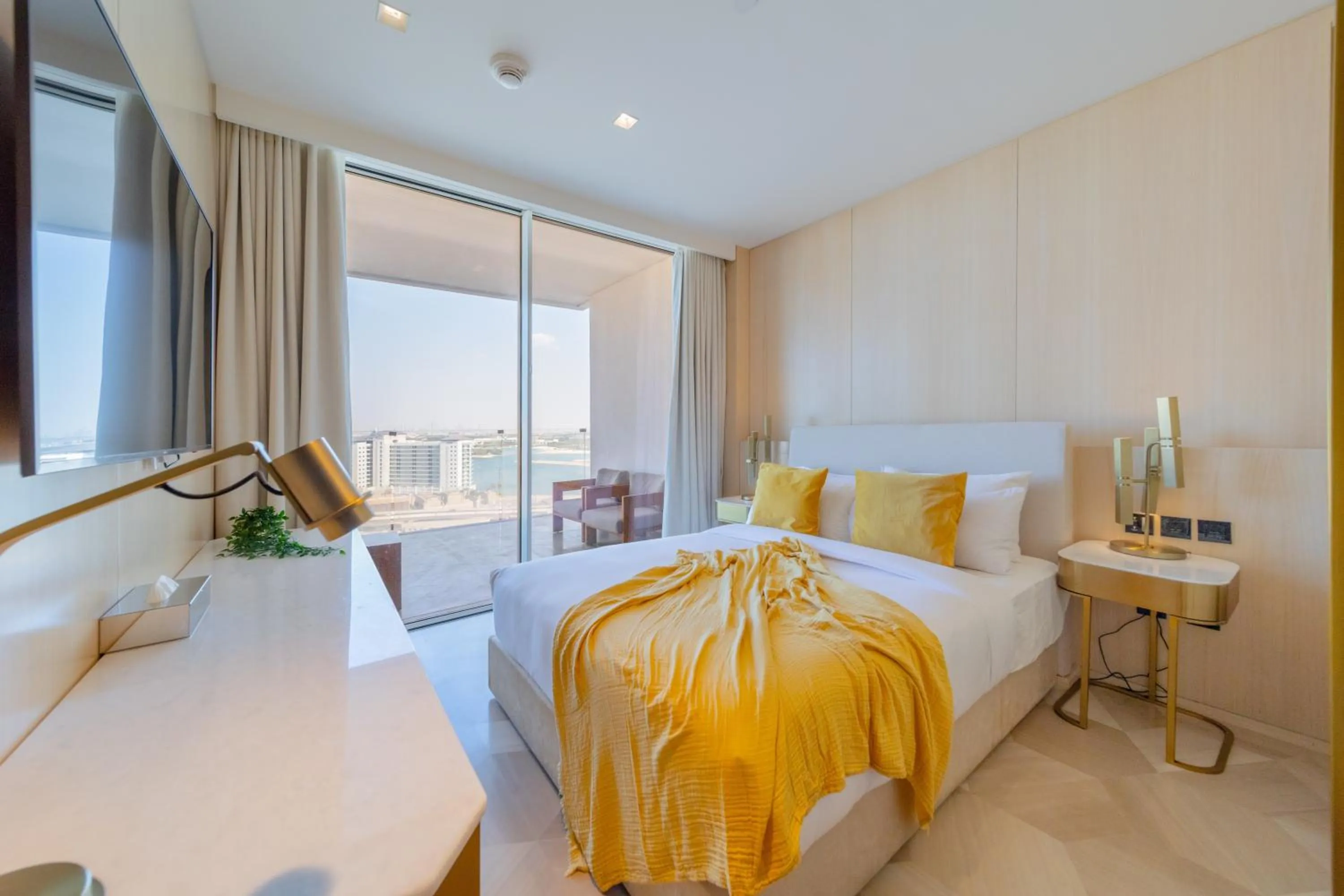 Bedroom, Bed in EDEN'S Homes & Villas - FIVE Palm Residences