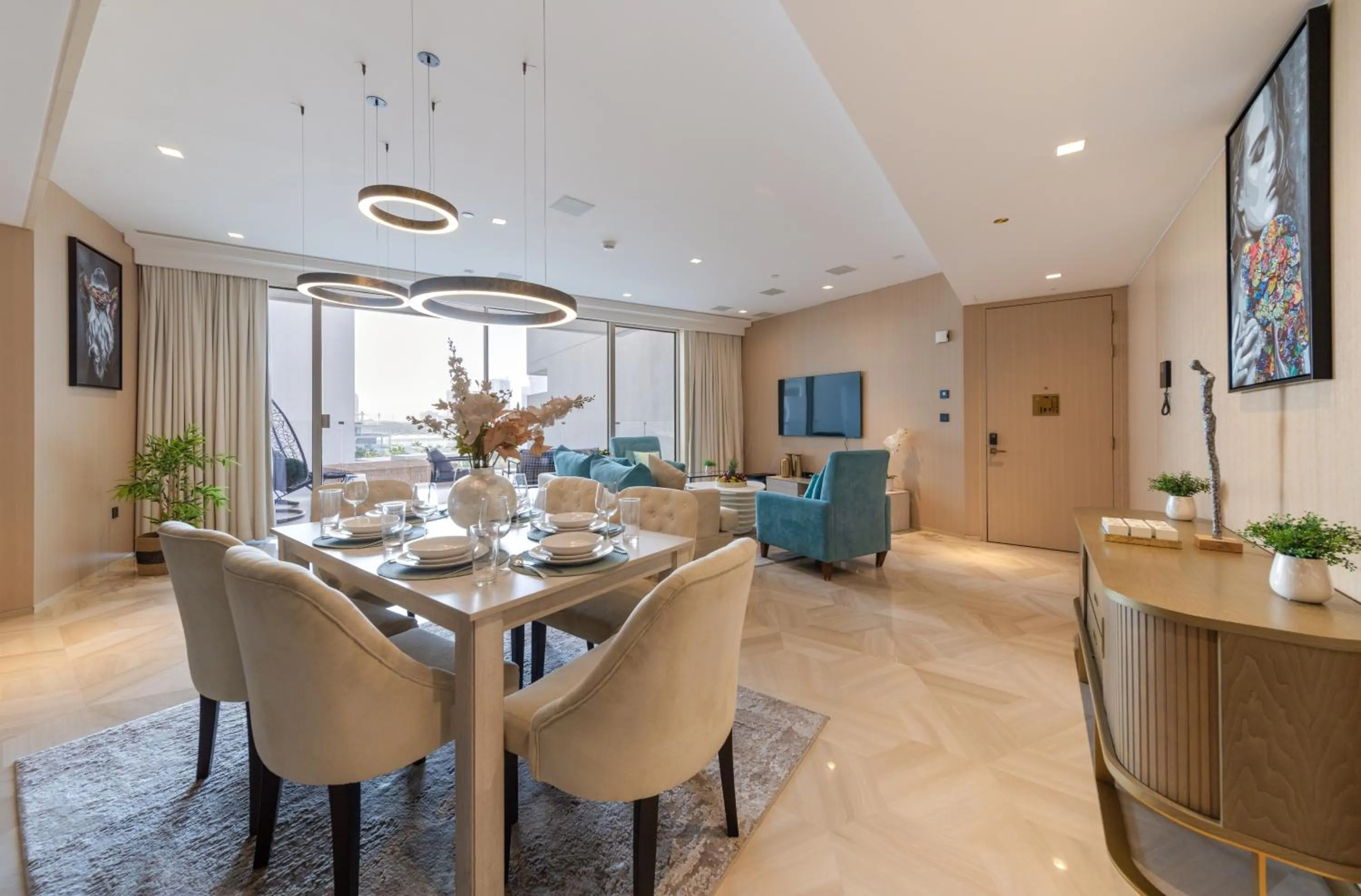 Dining area in EDEN'S Homes & Villas - FIVE Palm Residences