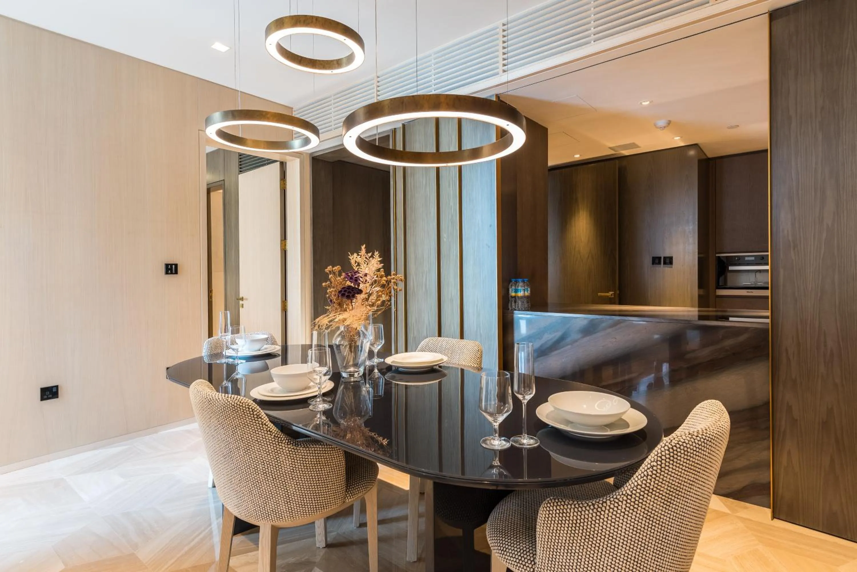 Dining area in EDEN'S Homes & Villas - FIVE Palm Residences