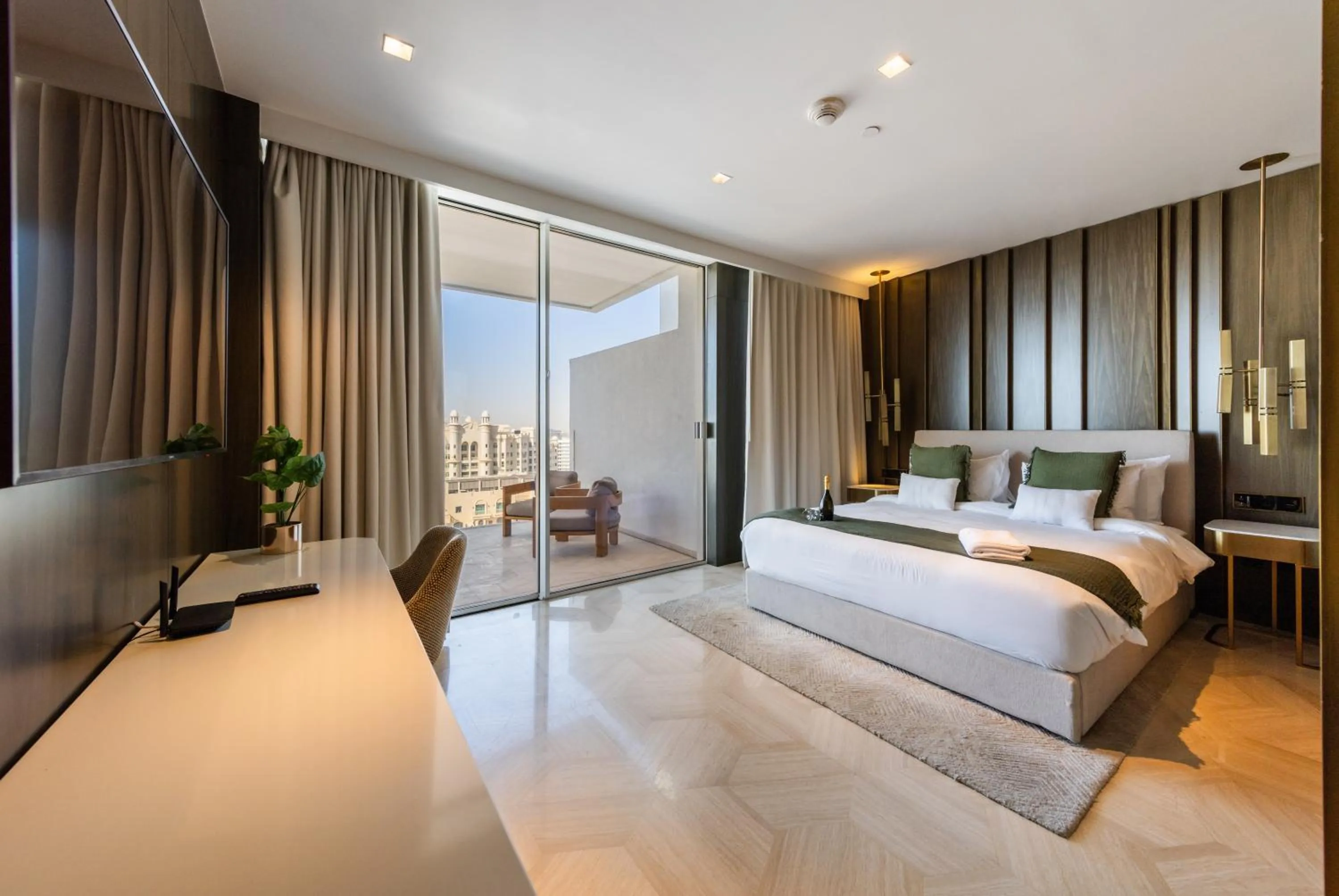 Bed in EDEN'S Homes & Villas - FIVE Palm Residences