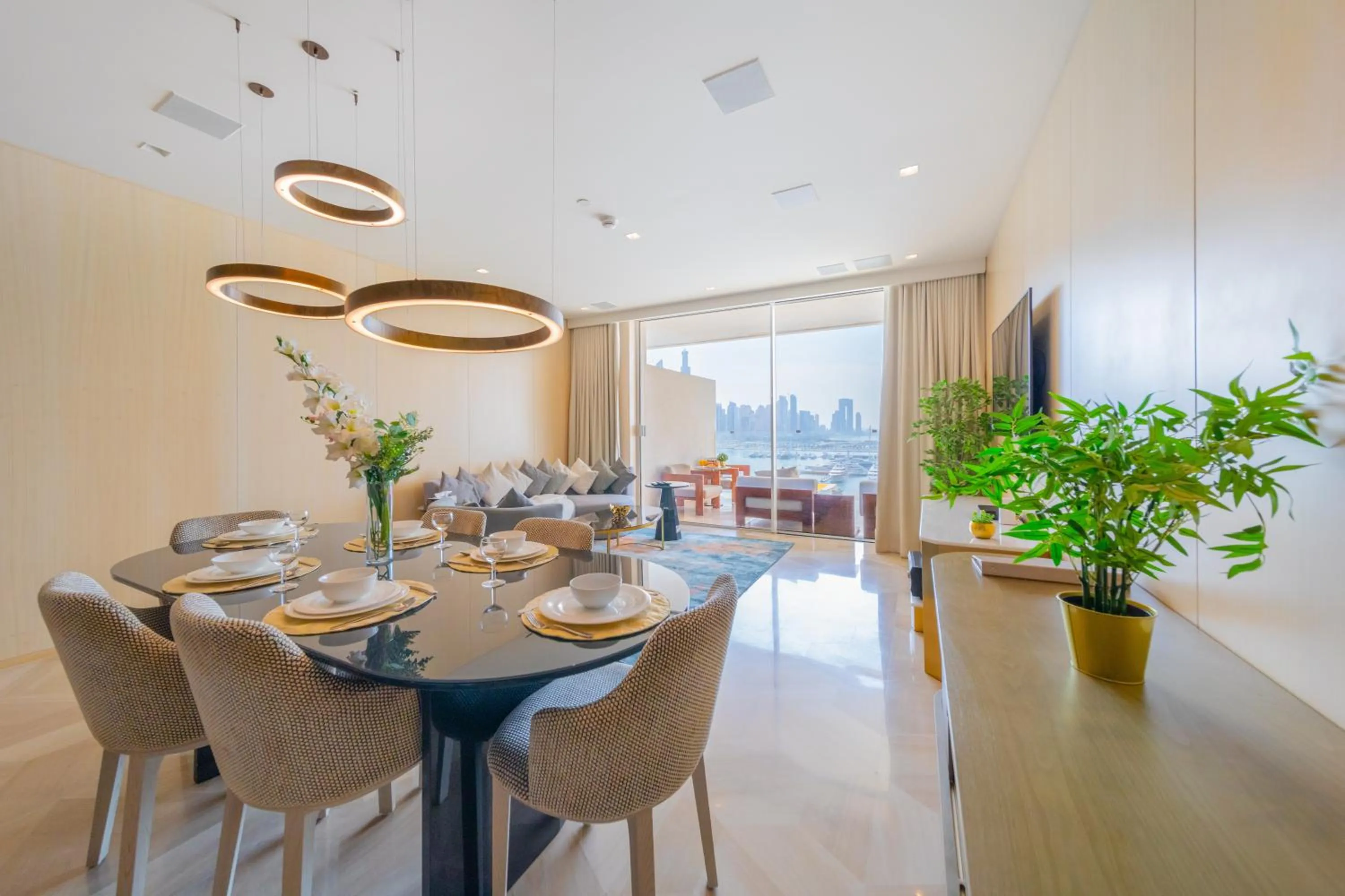 Dining area in EDEN'S Homes & Villas - FIVE Palm Residences