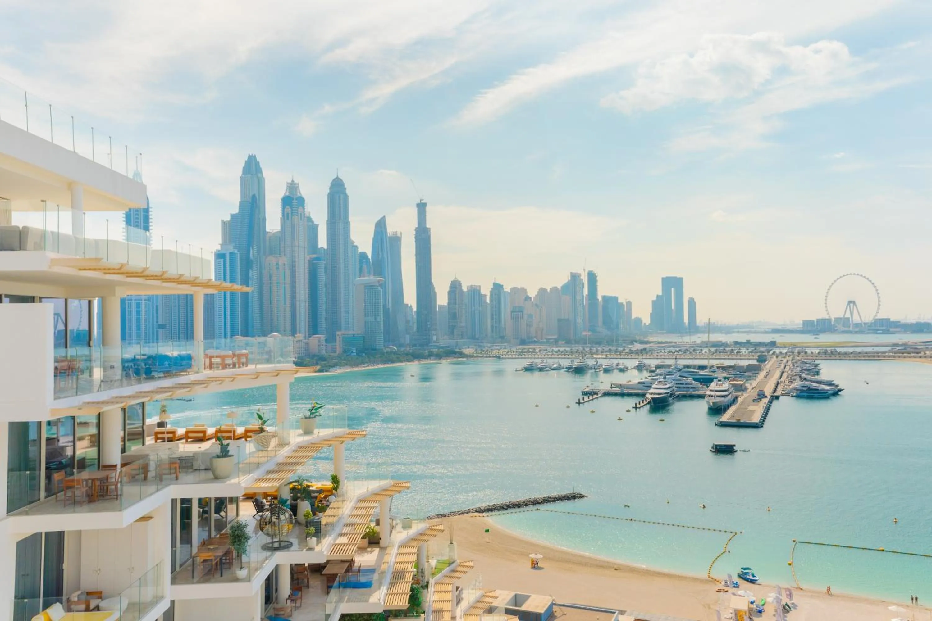 Sea view in EDEN'S Homes & Villas - FIVE Palm Residences