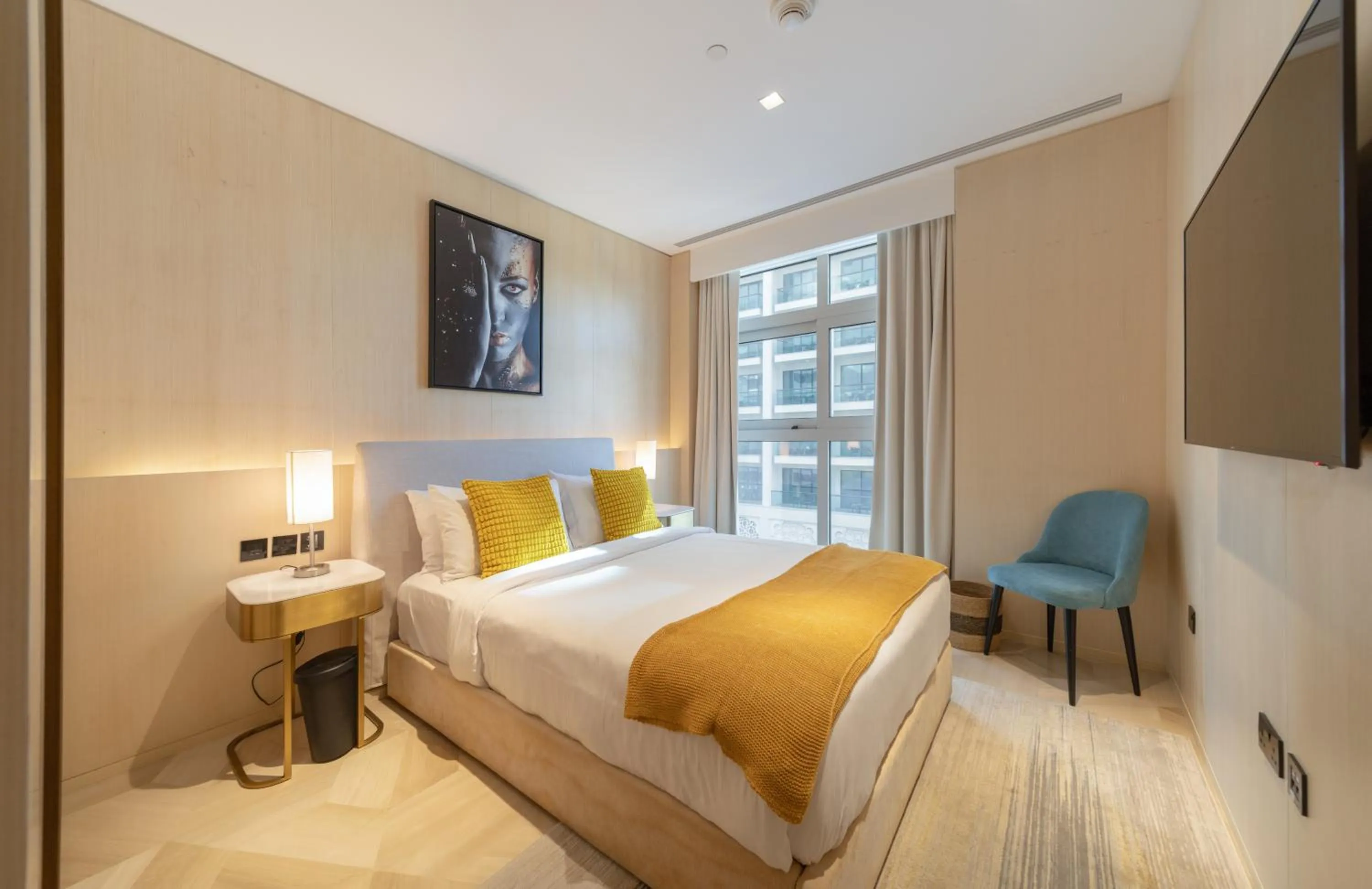 Bedroom, Bed in EDEN'S Homes & Villas - FIVE Palm Residences