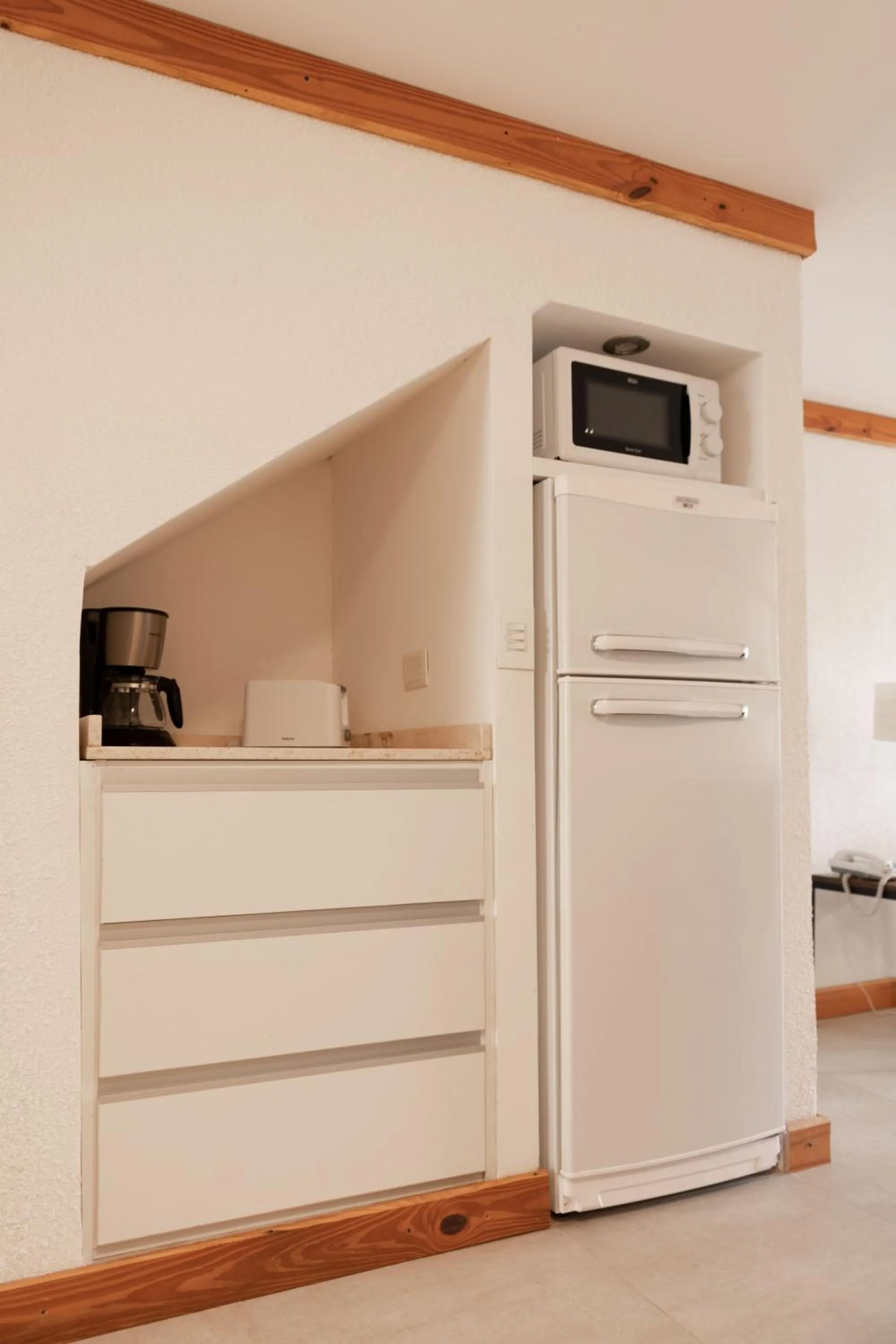 Kitchen or kitchenette in Hostería del Cerro