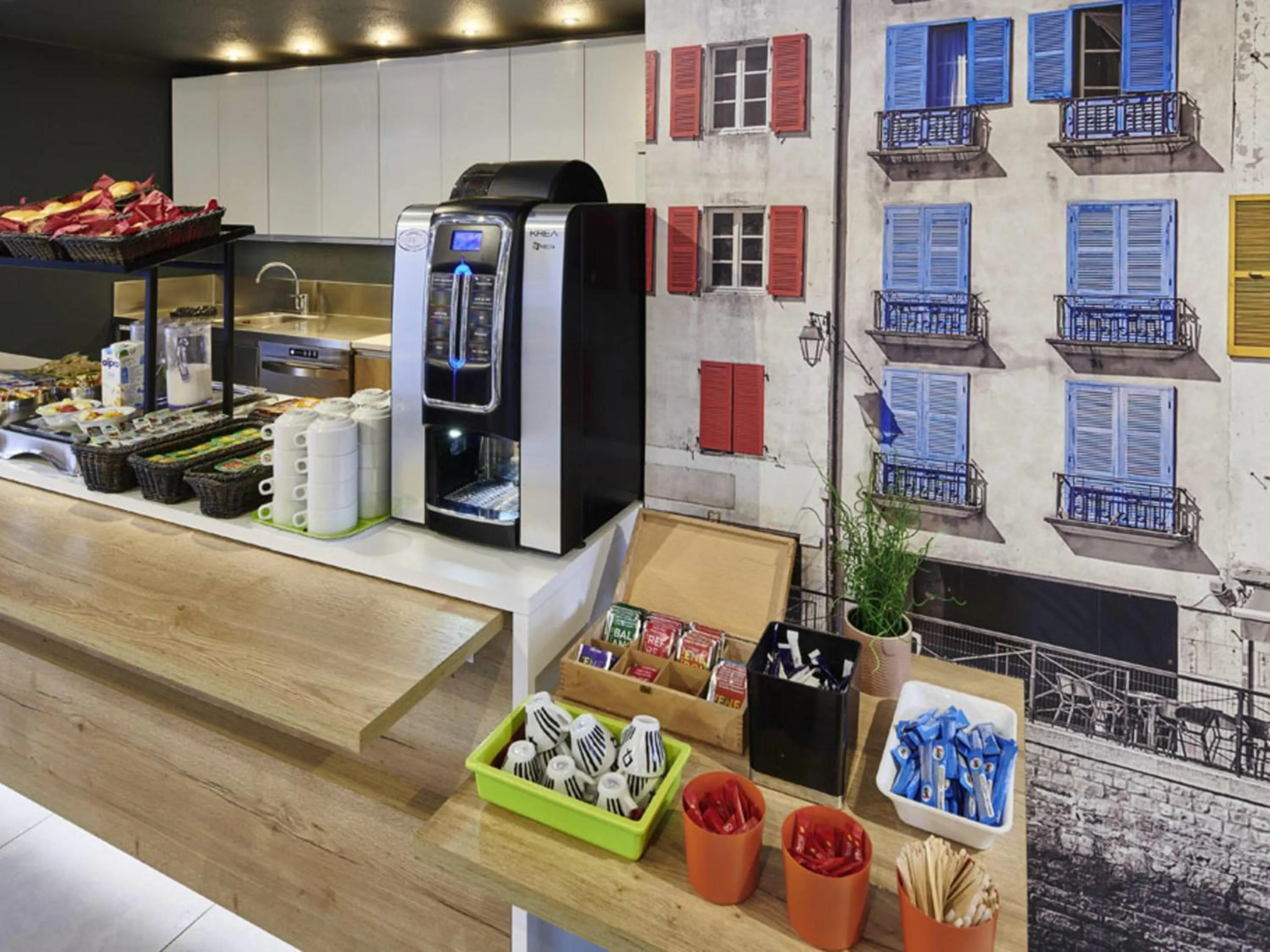 Breakfast in ibis budget Bayonne