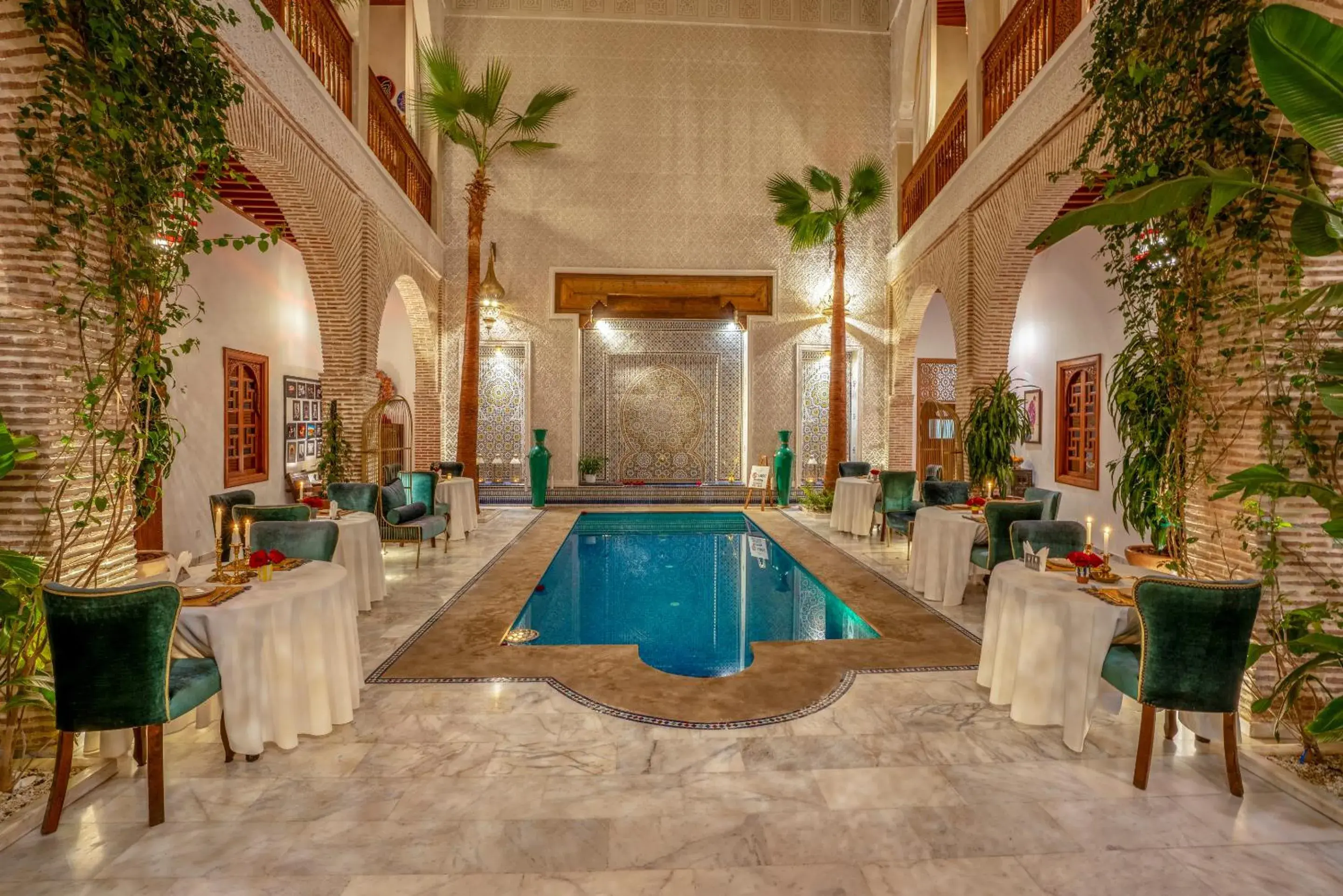 Swimming pool in Riad Janate & SPA Swimming pool in Riad Janate & SPA