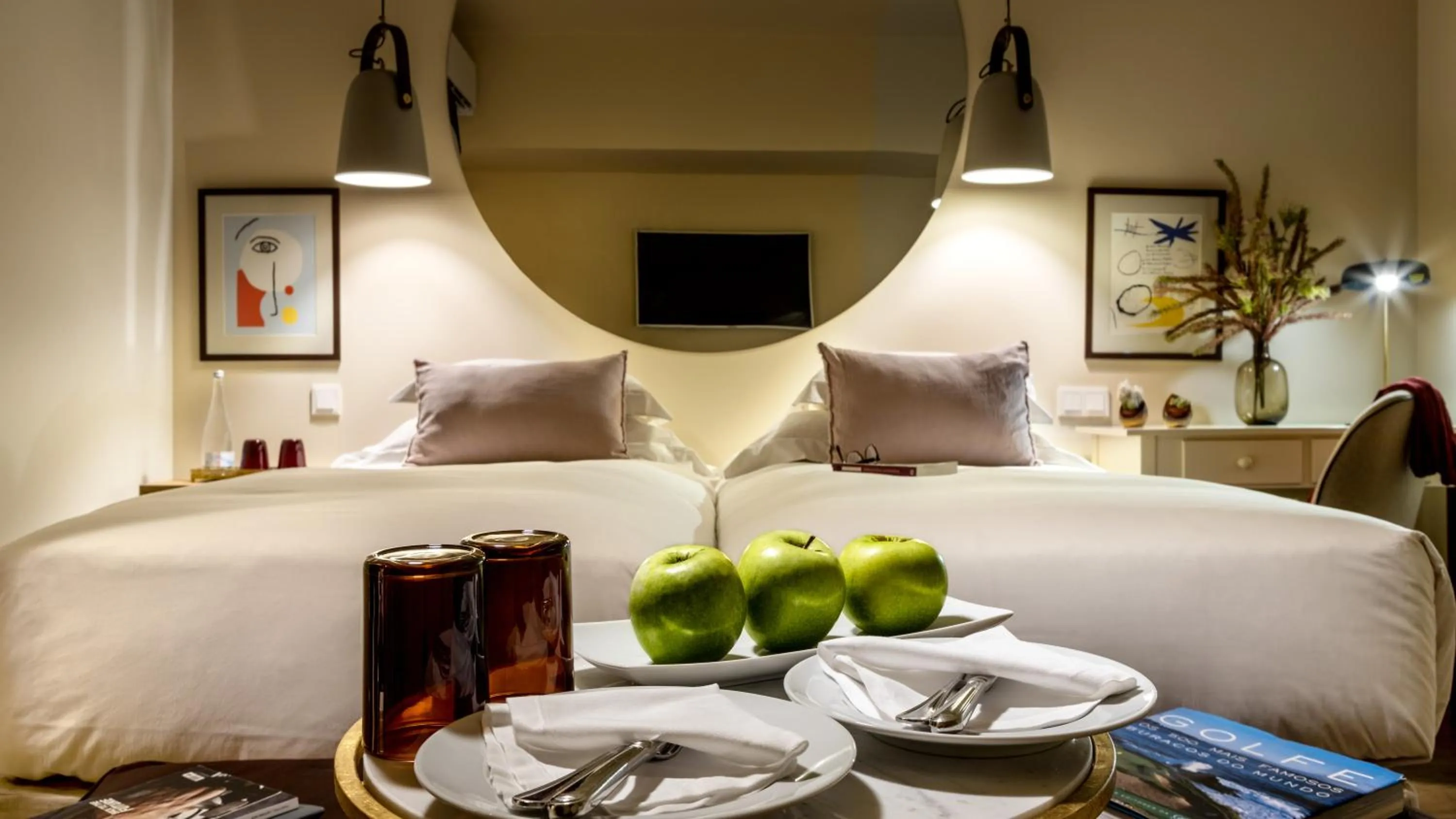 Bed in Pousada Vila Real Santo Antonio