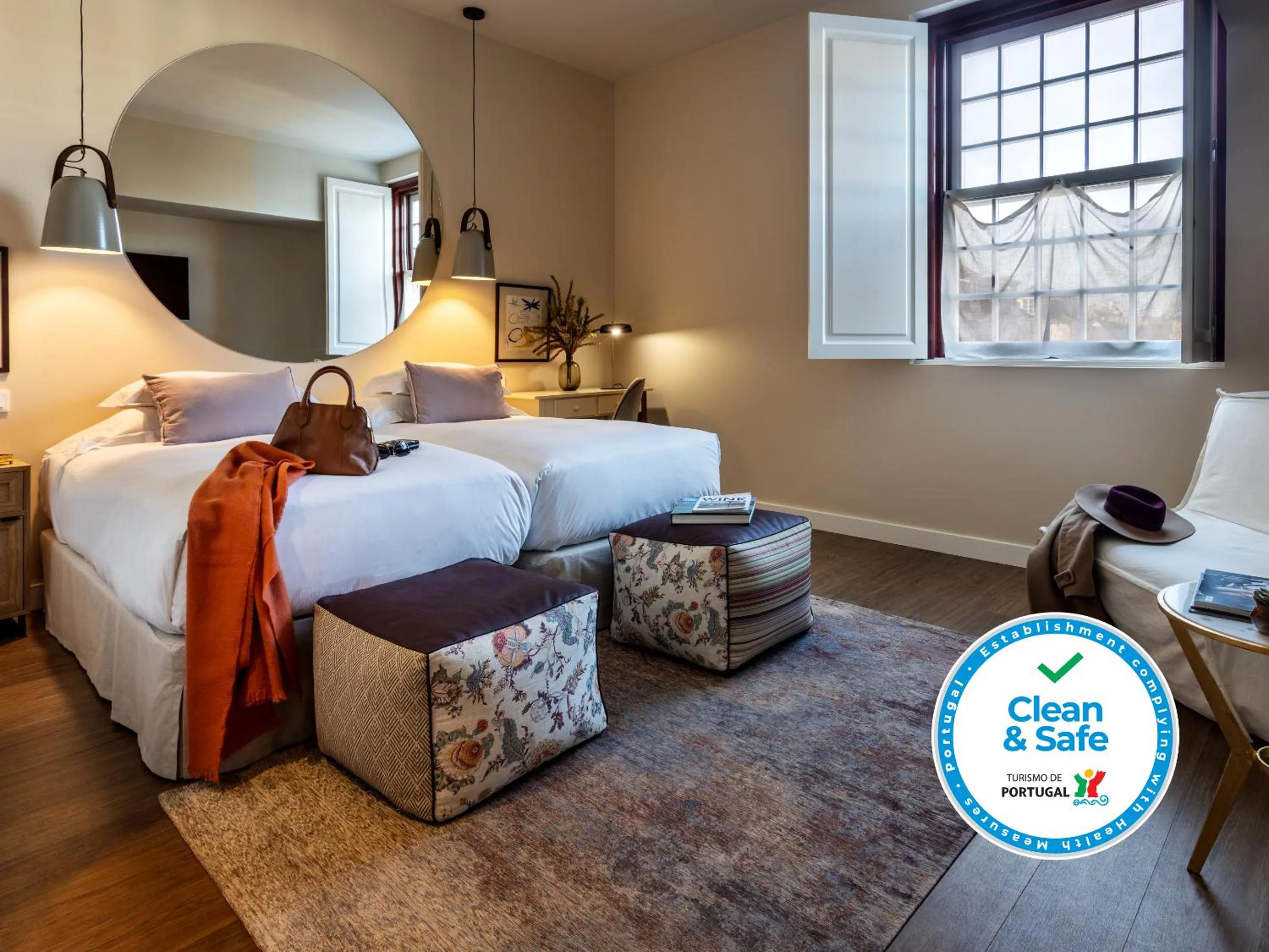 Bed in Pousada Vila Real Santo Antonio