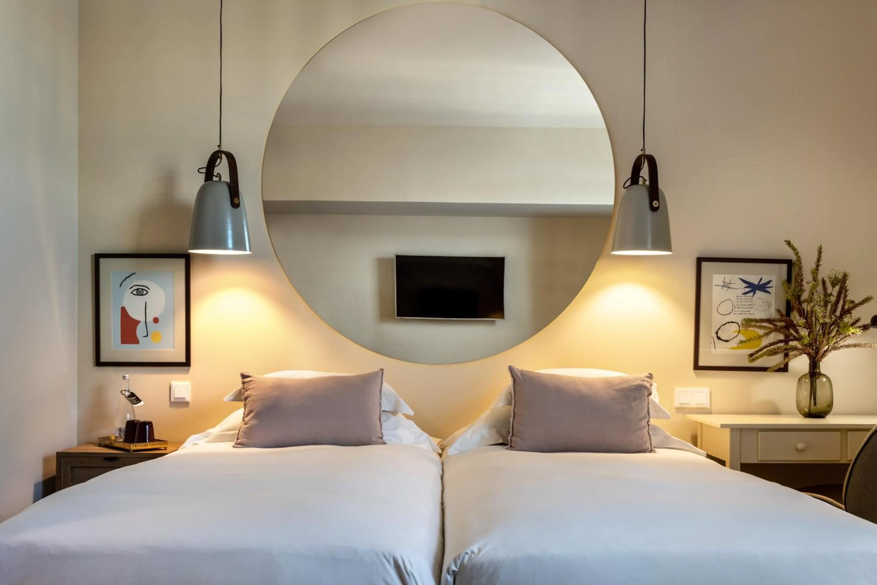 Bed in Pousada Vila Real Santo Antonio