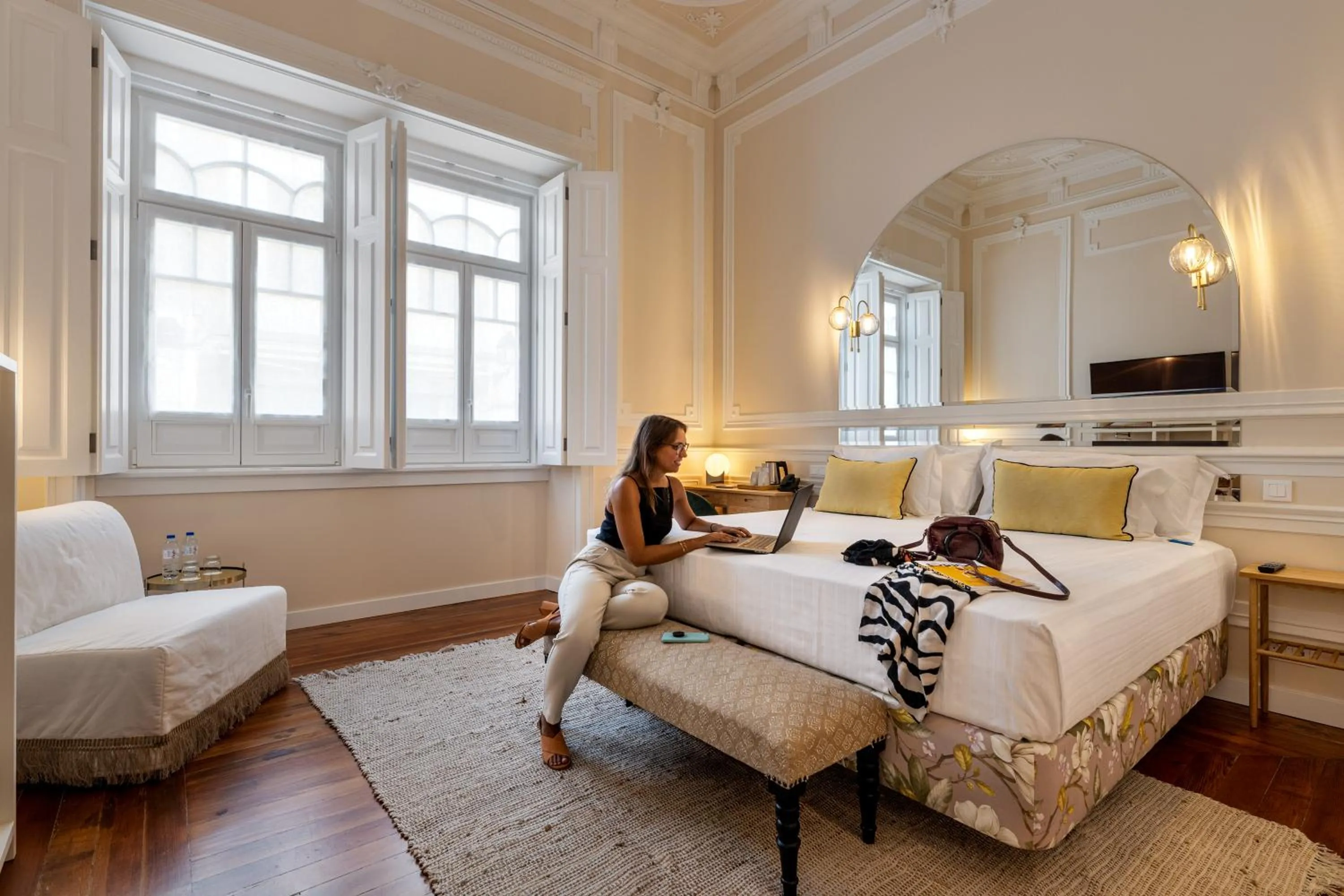 Photo of the whole room, Bed in Pousada Vila Real Santo Antonio