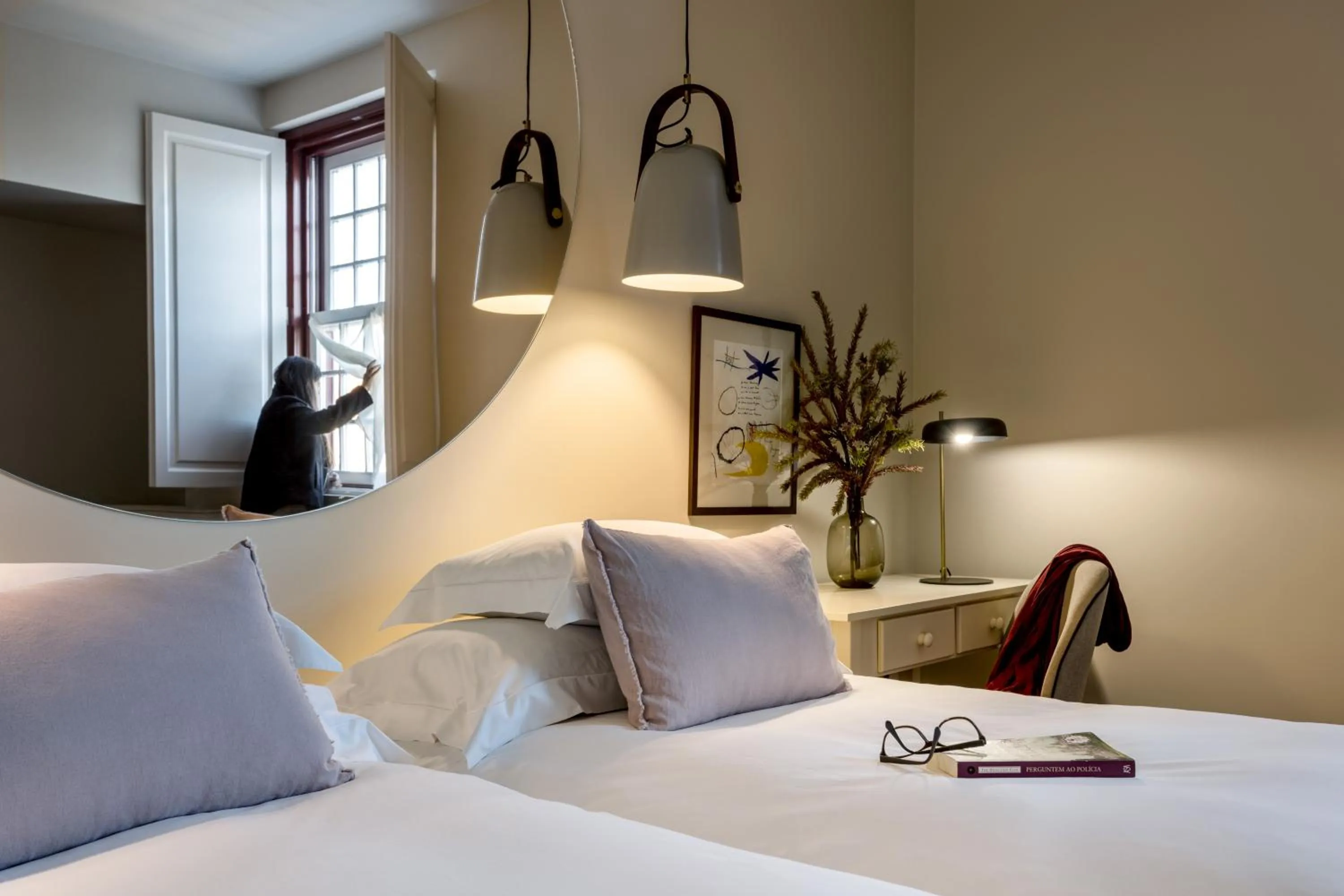 Bed in Pousada Vila Real Santo Antonio