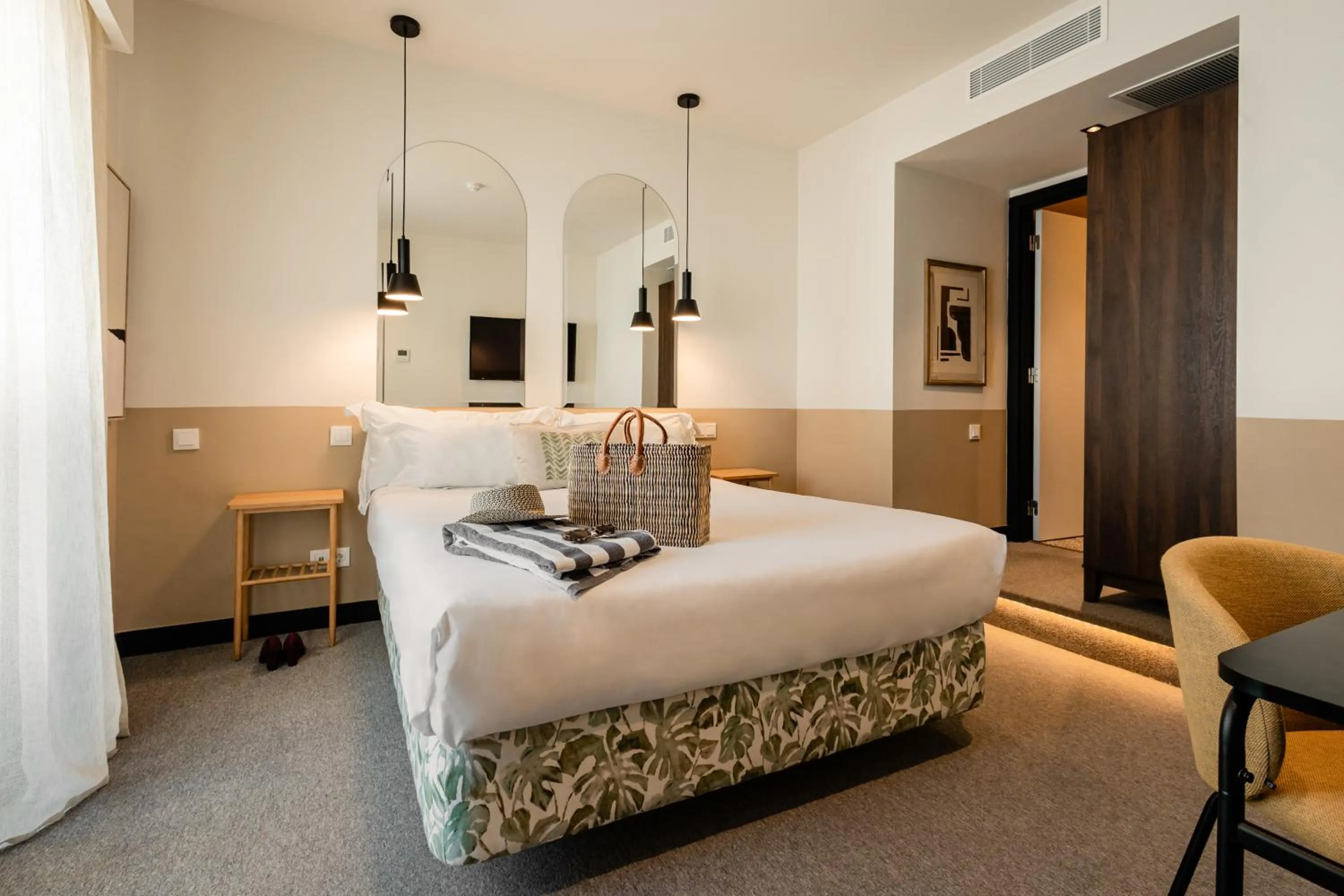 Bed in Pousada Vila Real Santo Antonio