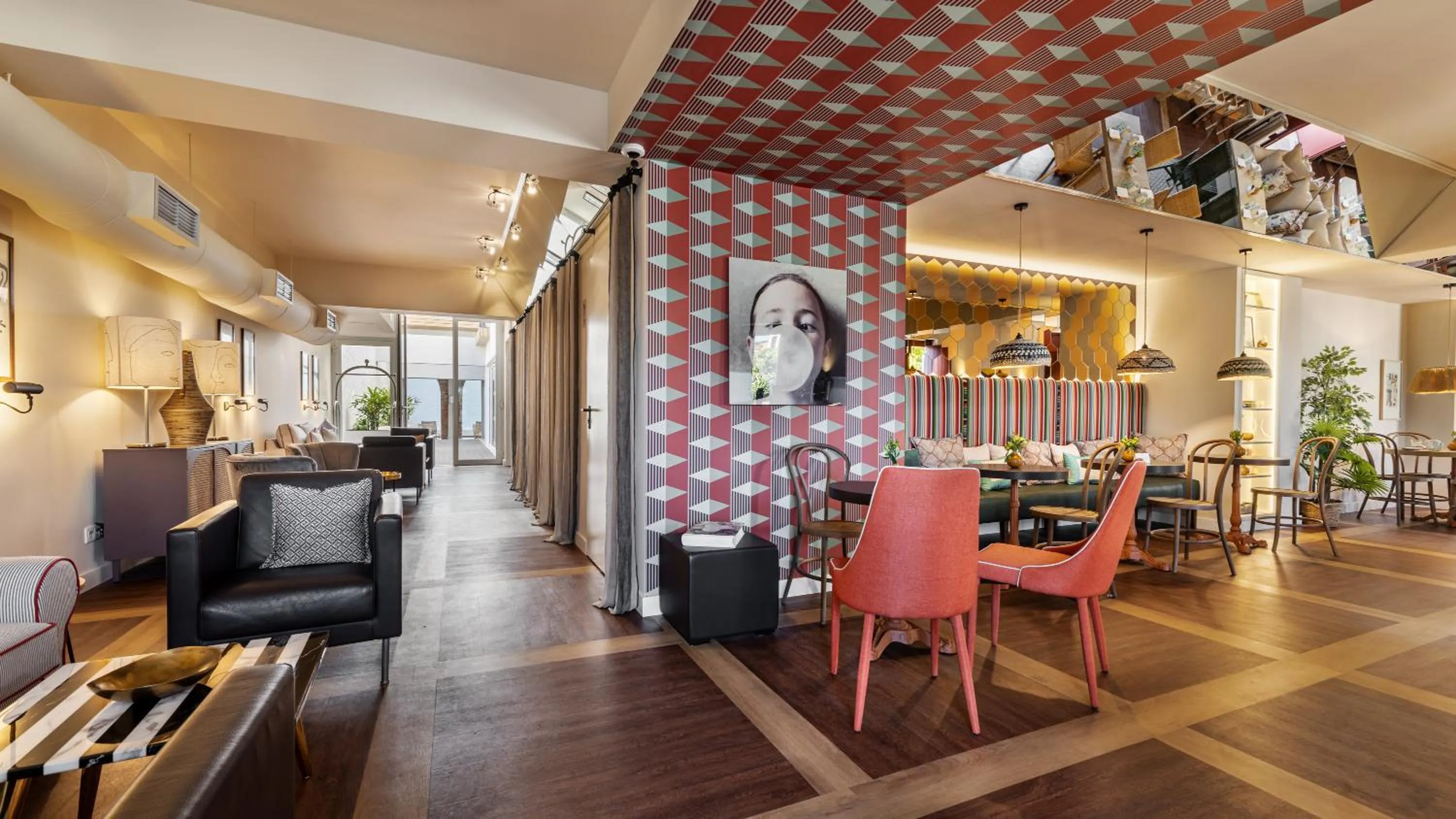 Living room in Pousada Vila Real Santo Antonio