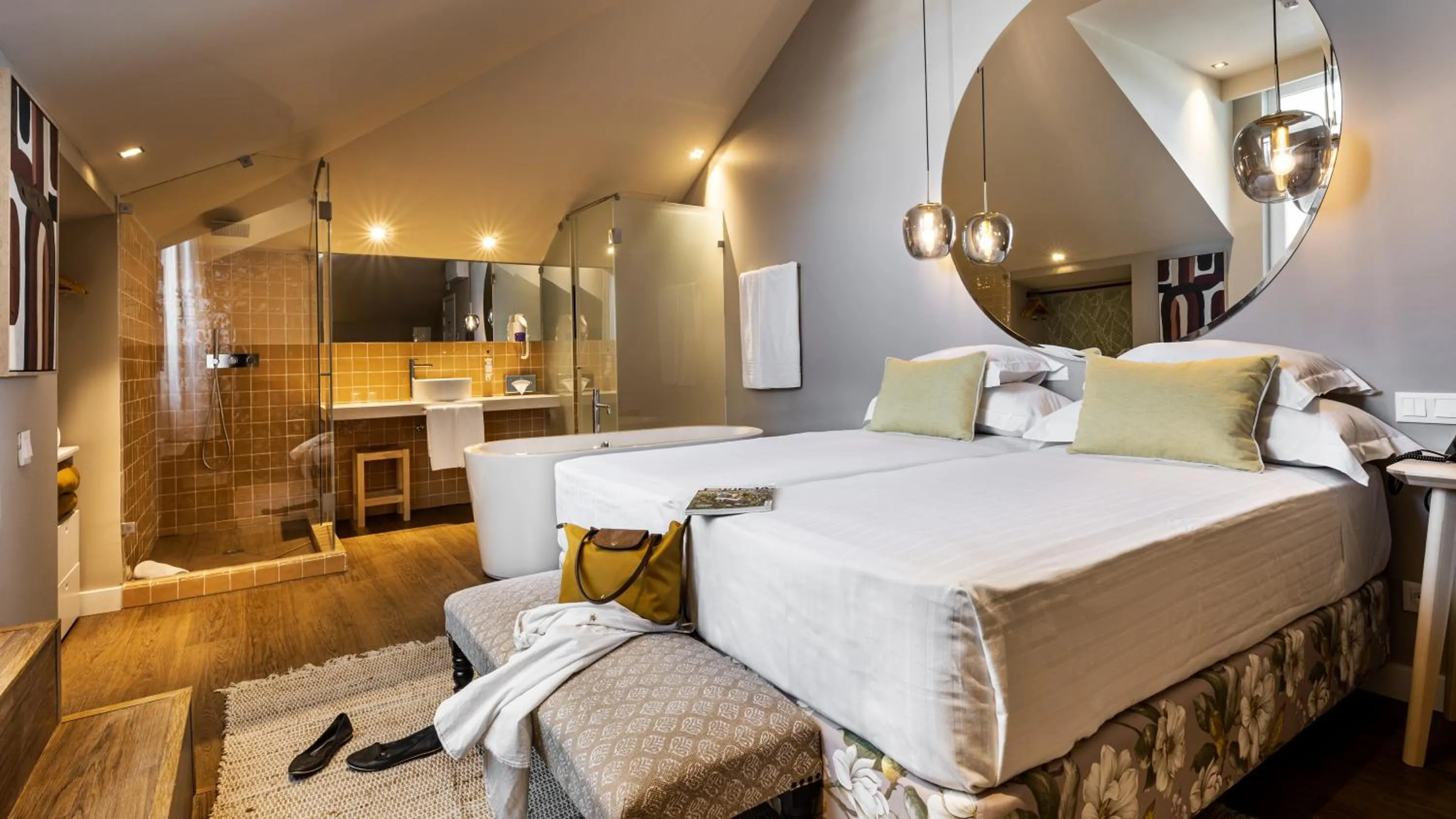 Bed in Pousada Vila Real Santo Antonio