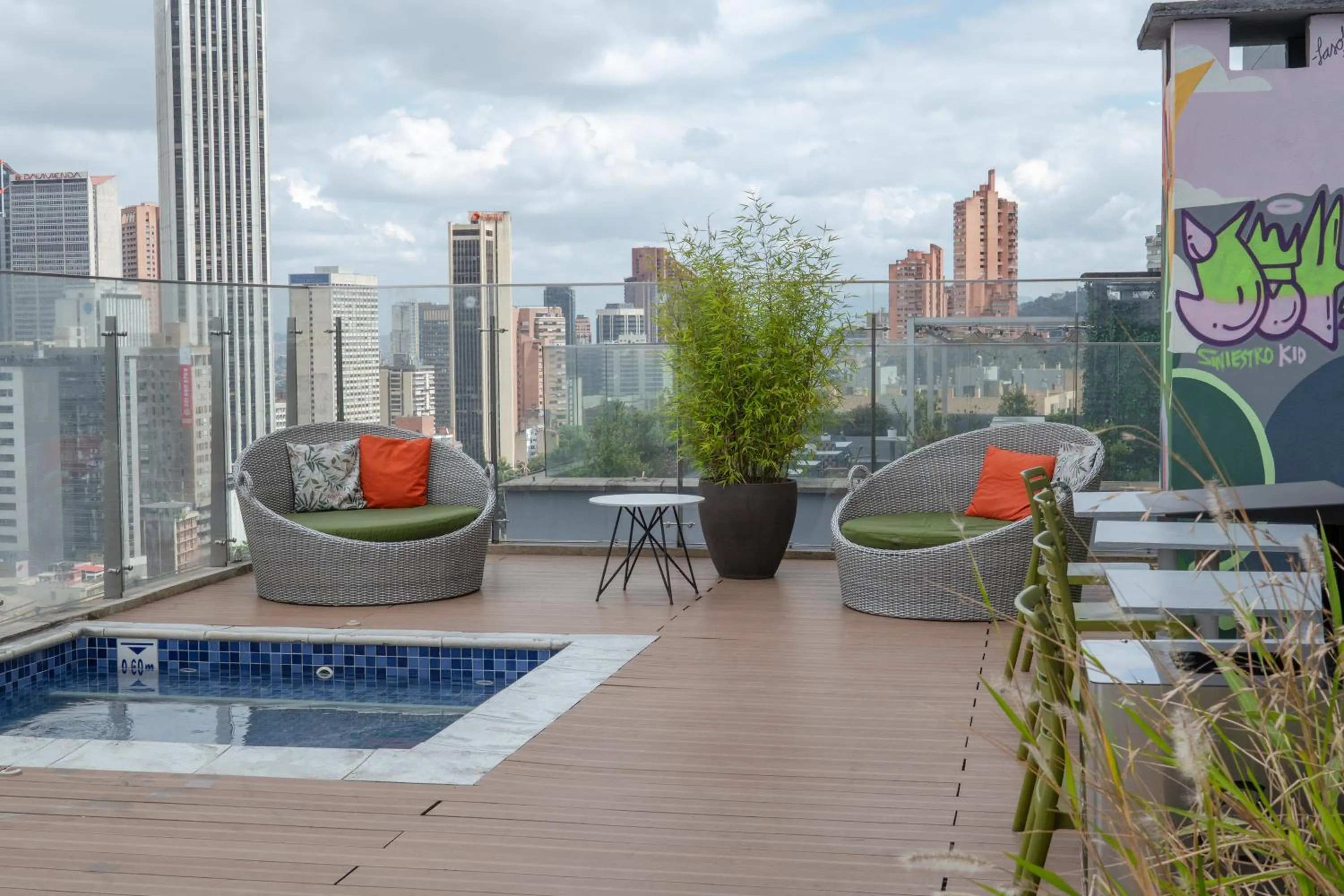 Swimming pool in Spotty Bogotá Centro