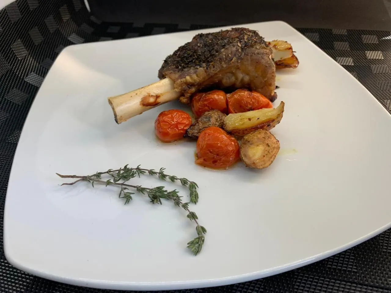 Food close-up in Jbay Zebra Lodge