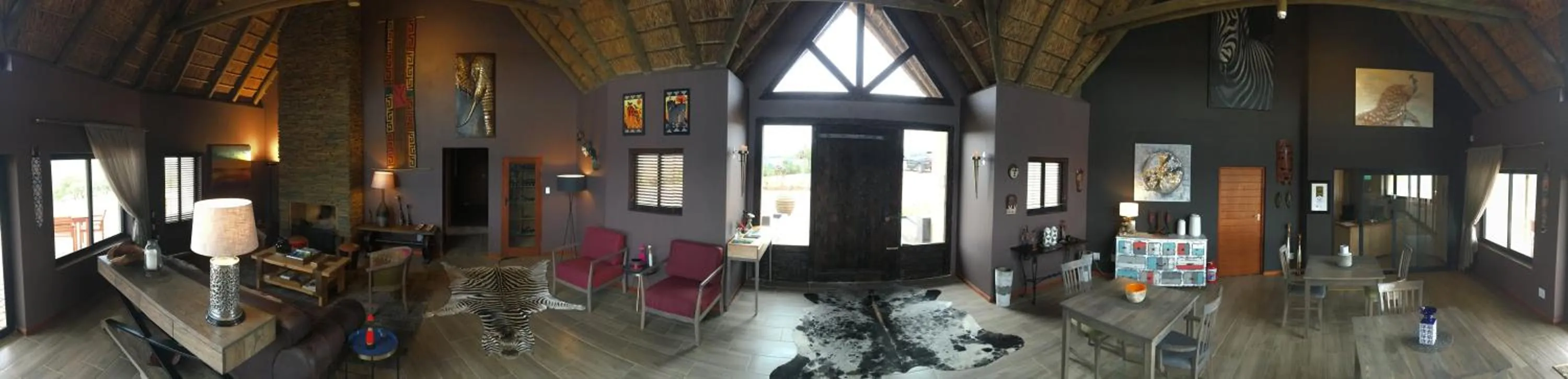 Lobby or reception in Jbay Zebra Lodge