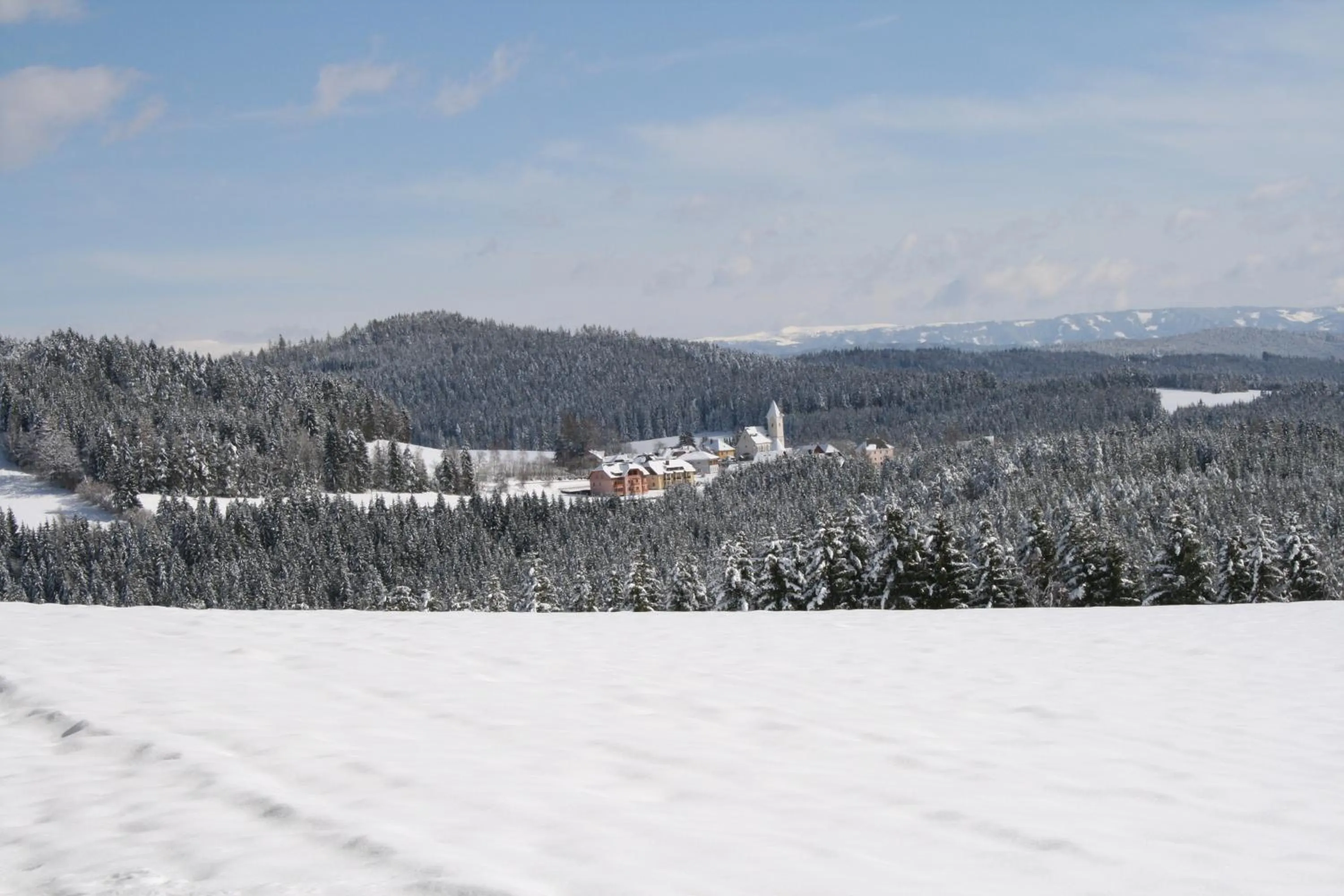Natural landscape in Gasthof Zum Kramer
