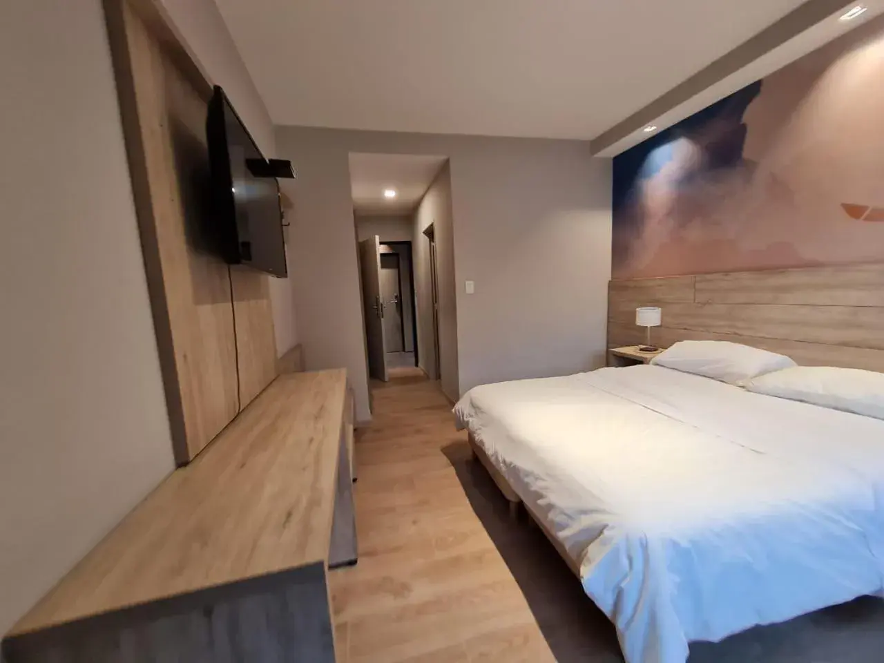 Bed in Hotel Alun Nehuen Bed in Hotel Alun Nehuen