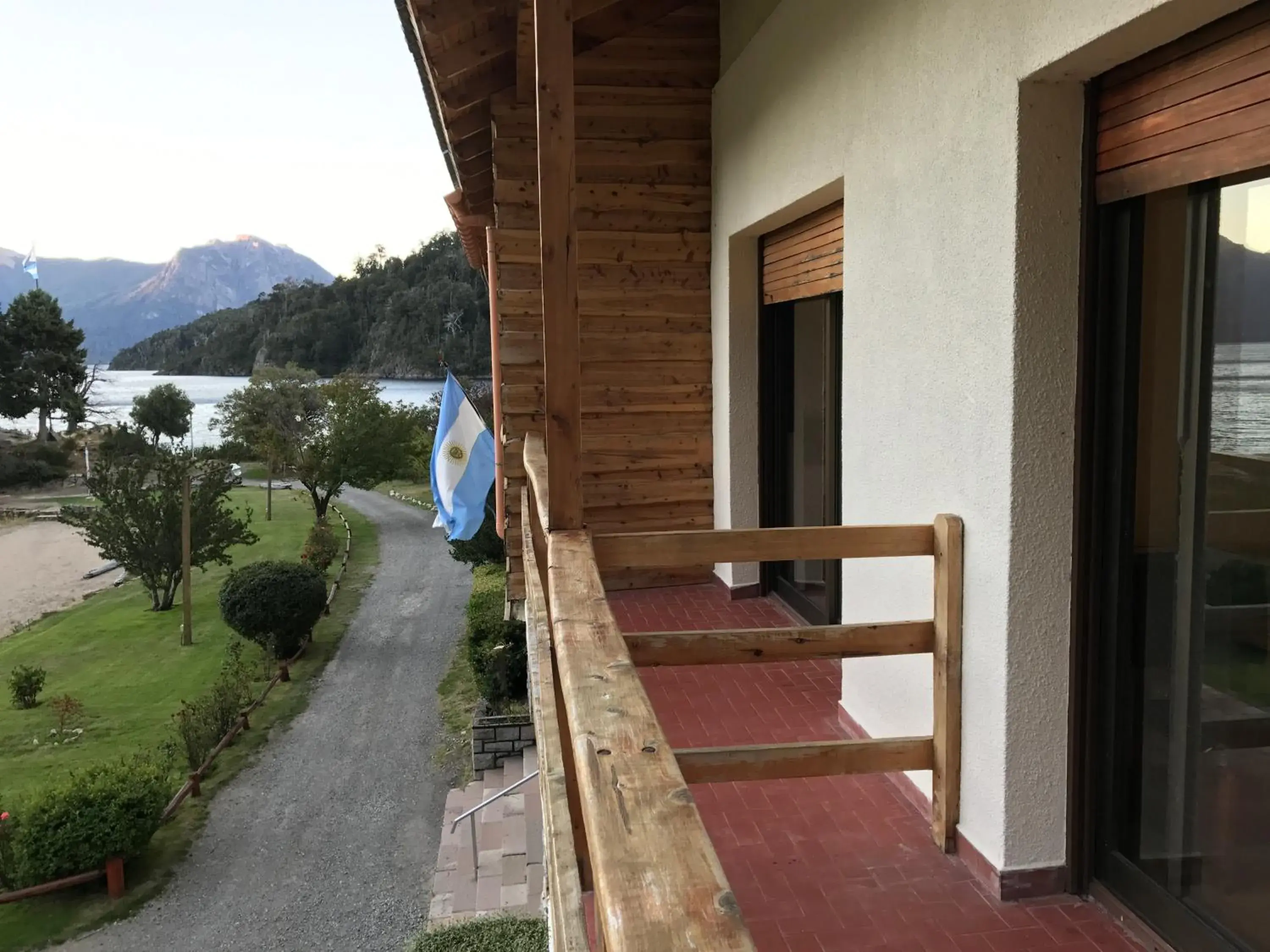 Lake view in Hotel Alun Nehuen Lake view in Hotel Alun Nehuen