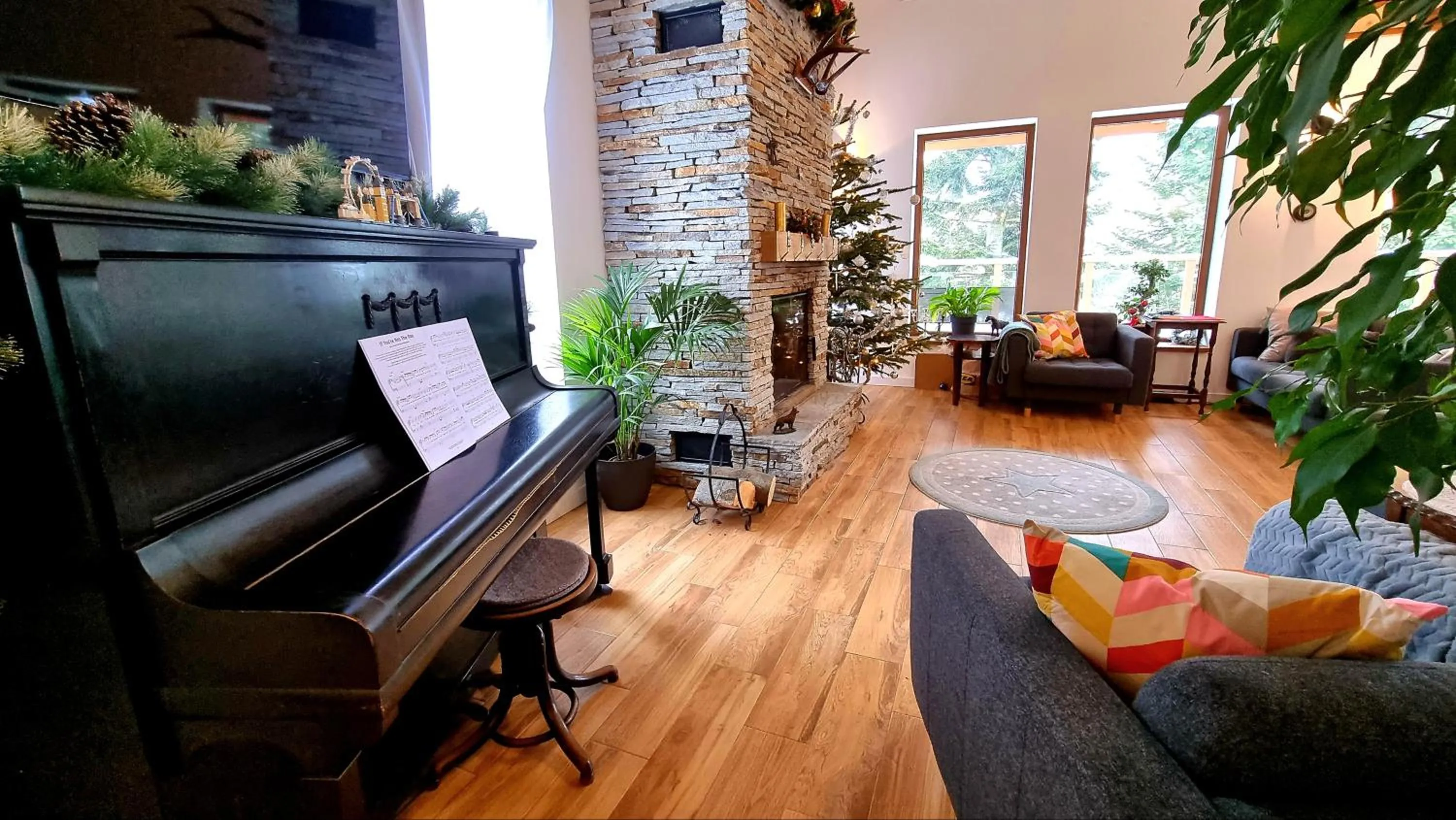 Dining area in Rezydencja Barrettski