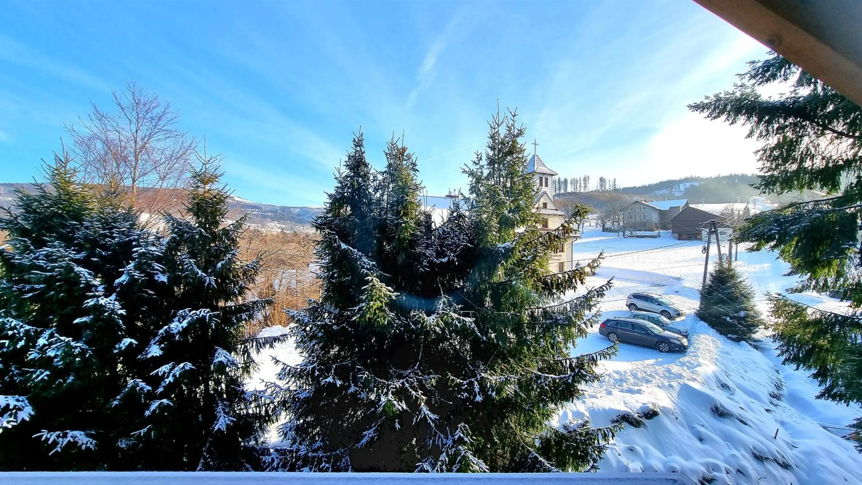 Winter in Rezydencja Barrettski