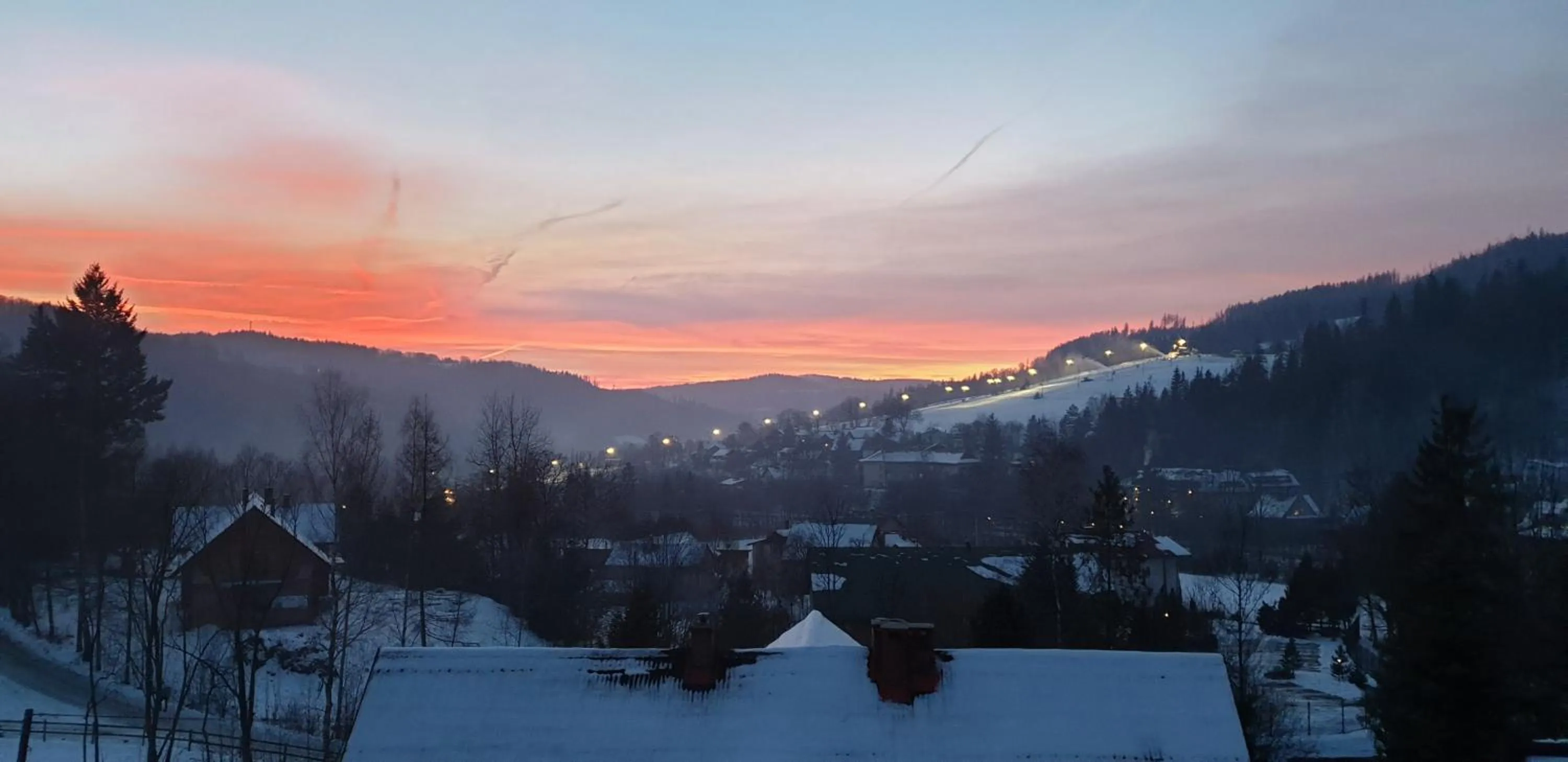 Natural landscape in Rezydencja Barrettski