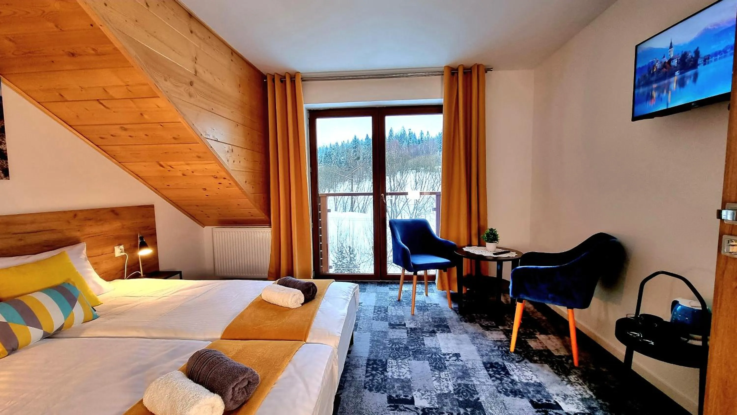 Photo of the whole room, Bed in Rezydencja Barrettski