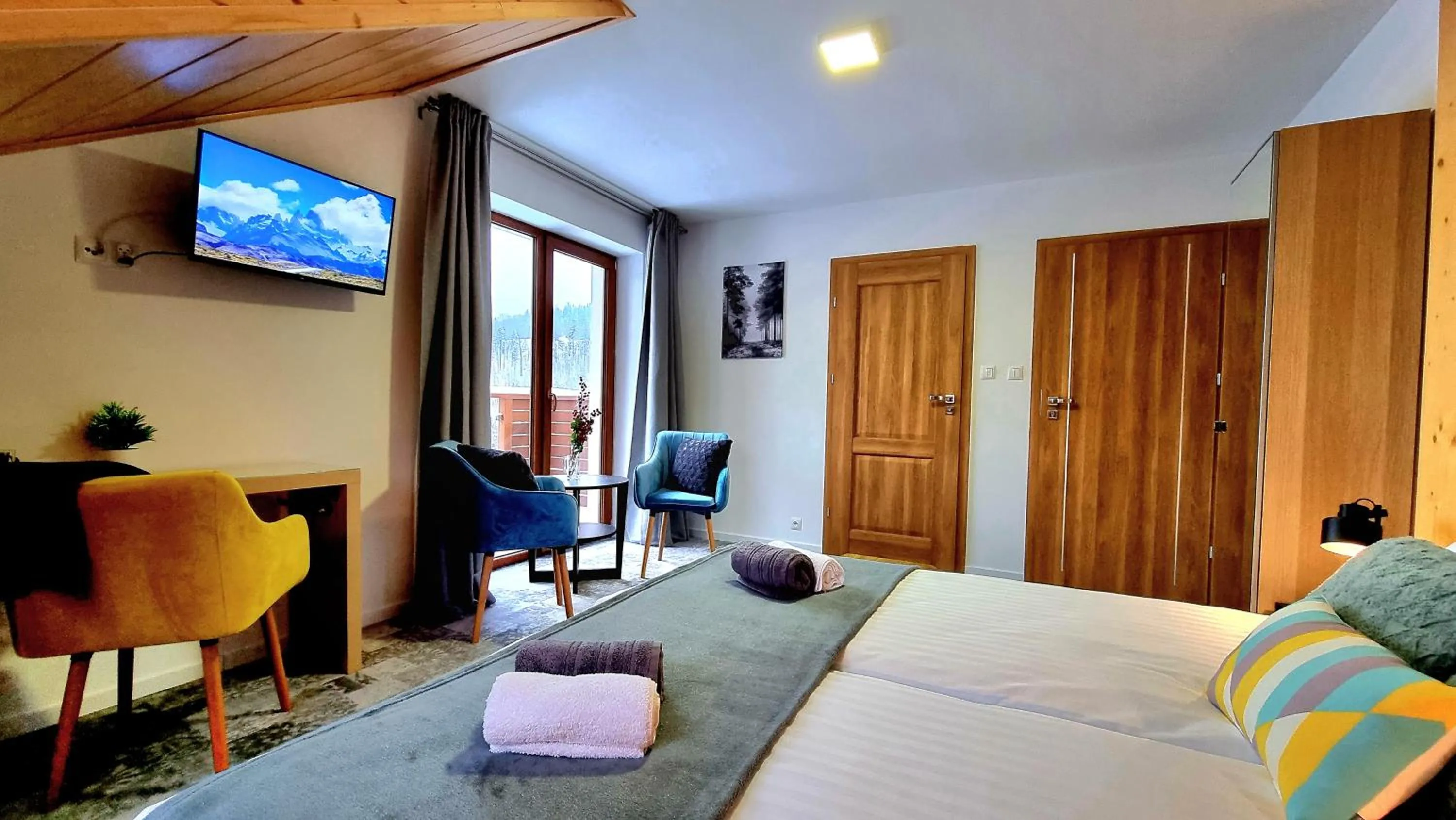 Photo of the whole room, Bed in Rezydencja Barrettski