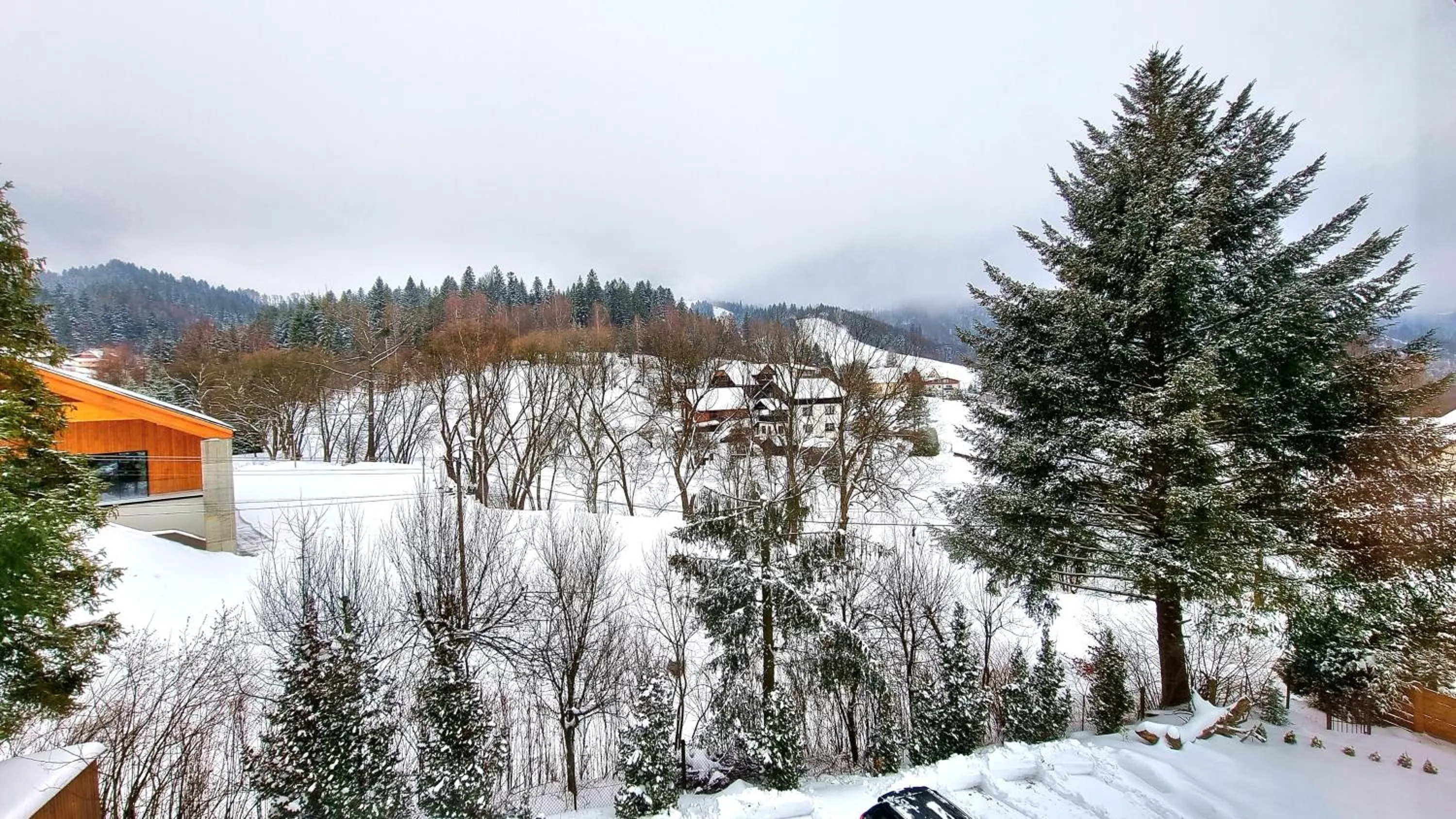 Natural landscape in Rezydencja Barrettski