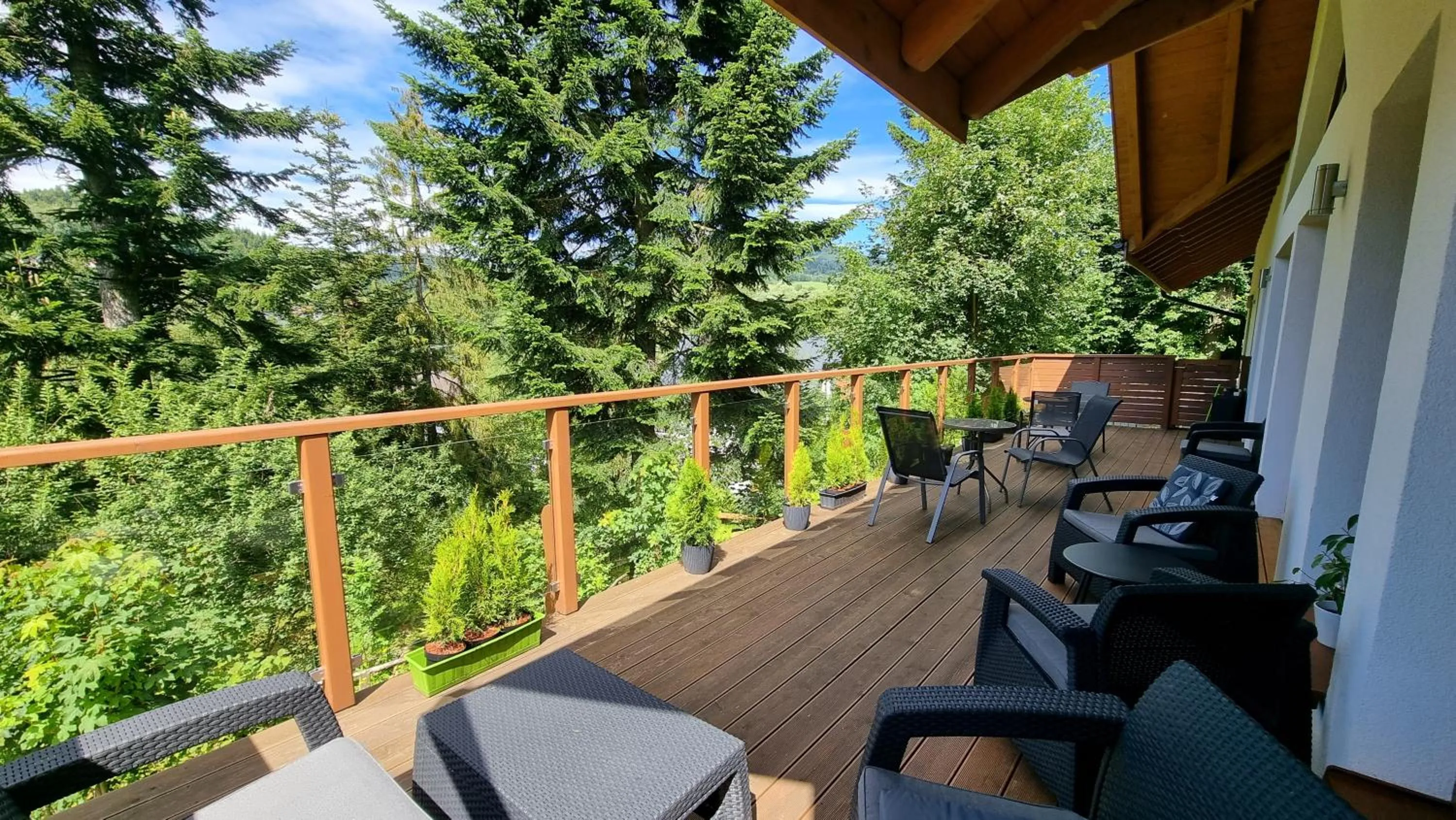 Balcony/Terrace in Rezydencja Barrettski