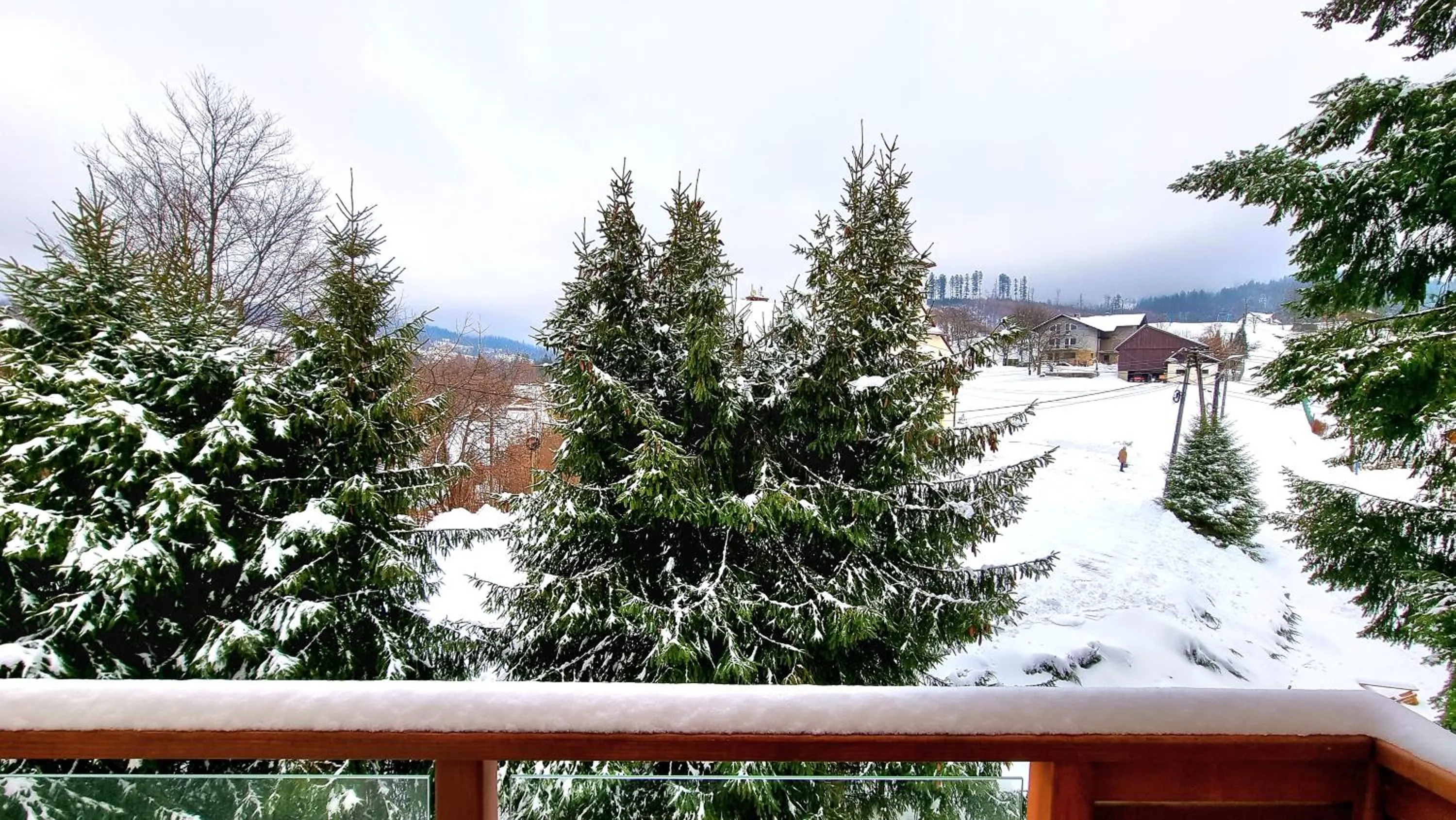 Winter in Rezydencja Barrettski