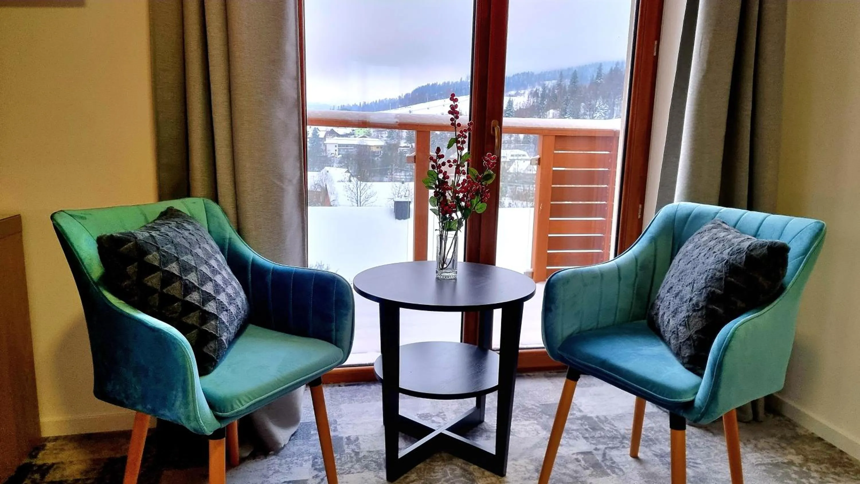 Seating area in Rezydencja Barrettski