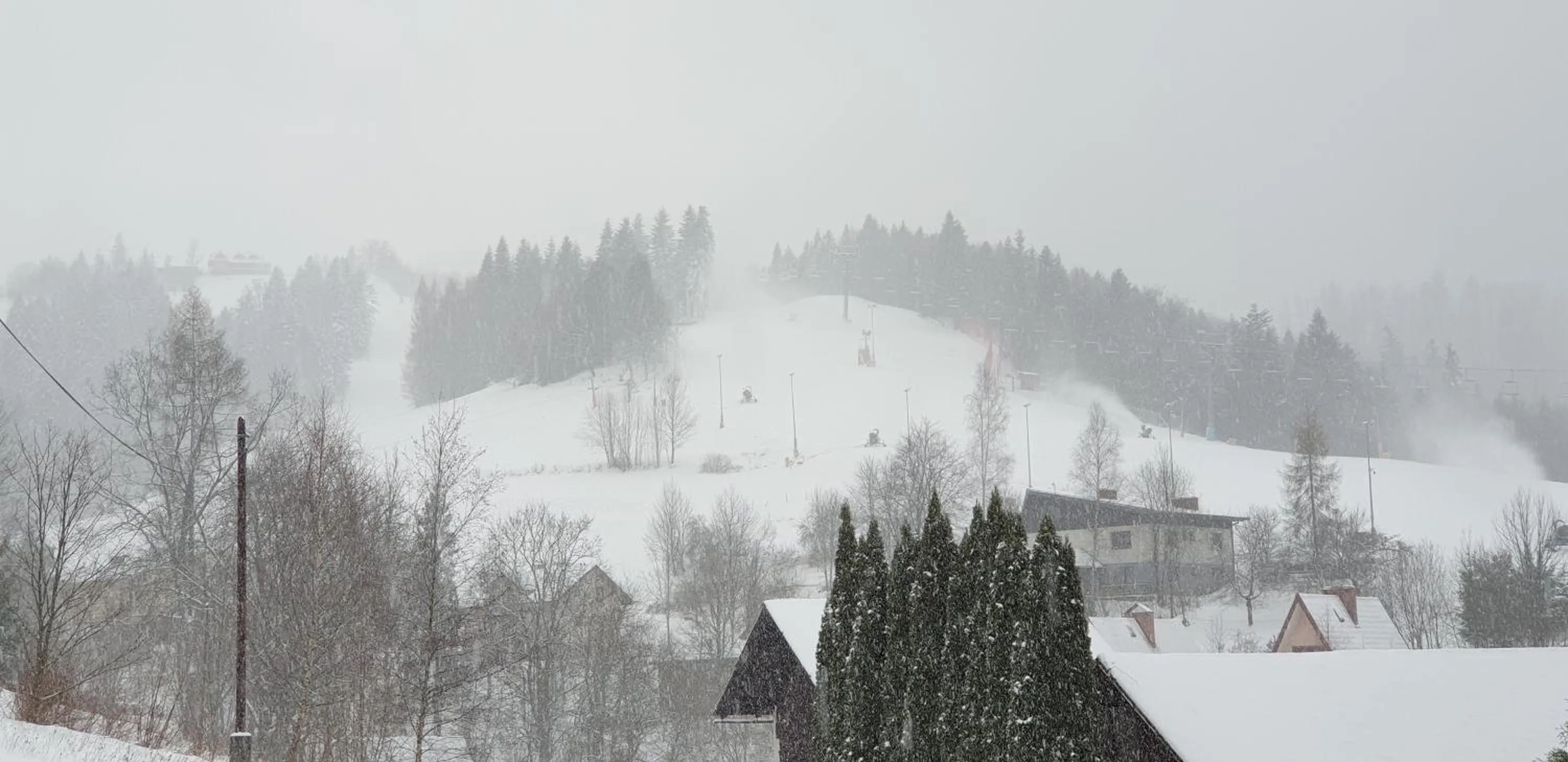 Natural landscape in Rezydencja Barrettski